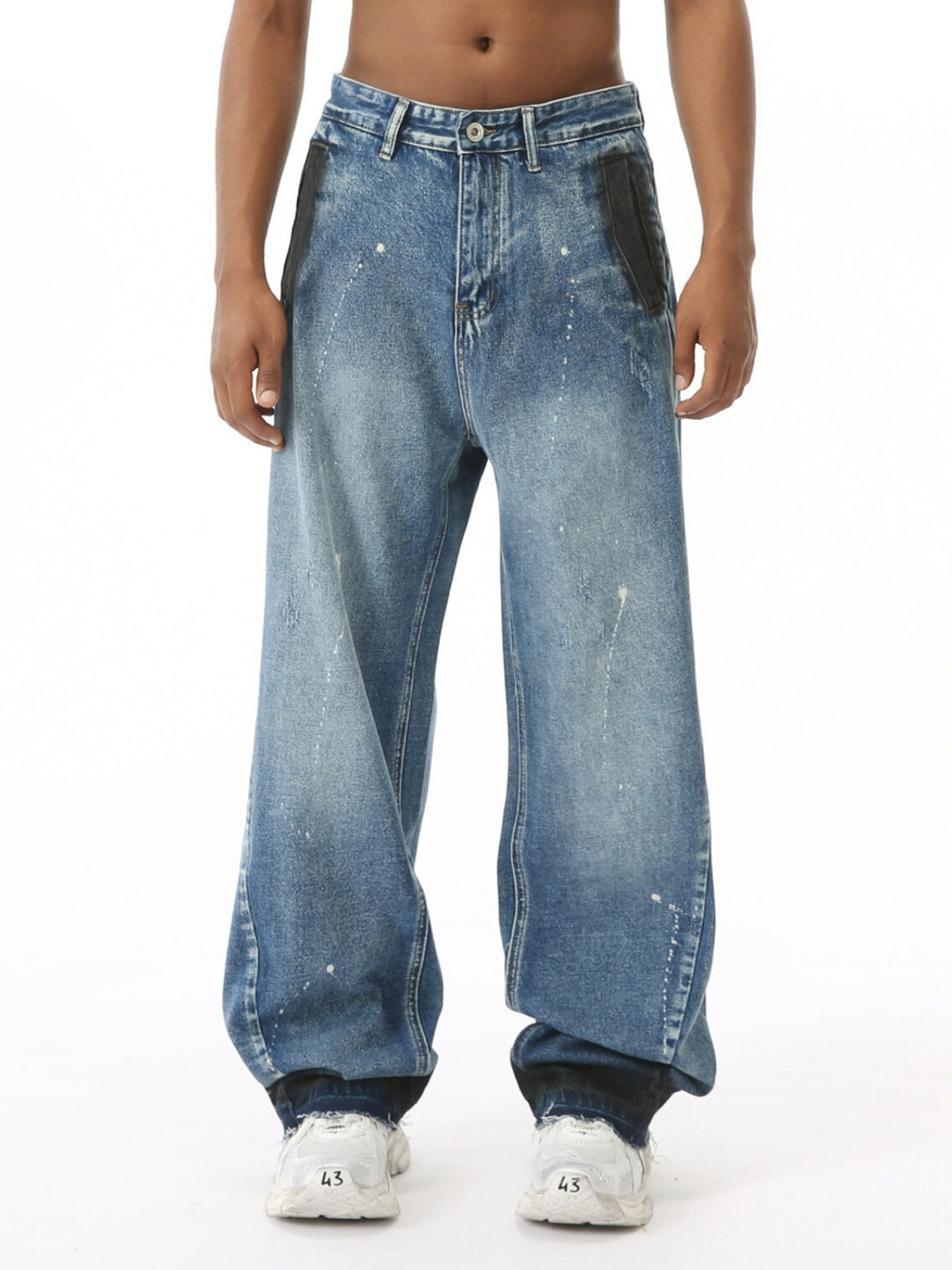 POINTERS - Baggy Basic Jeans | TEENWEAR.EU