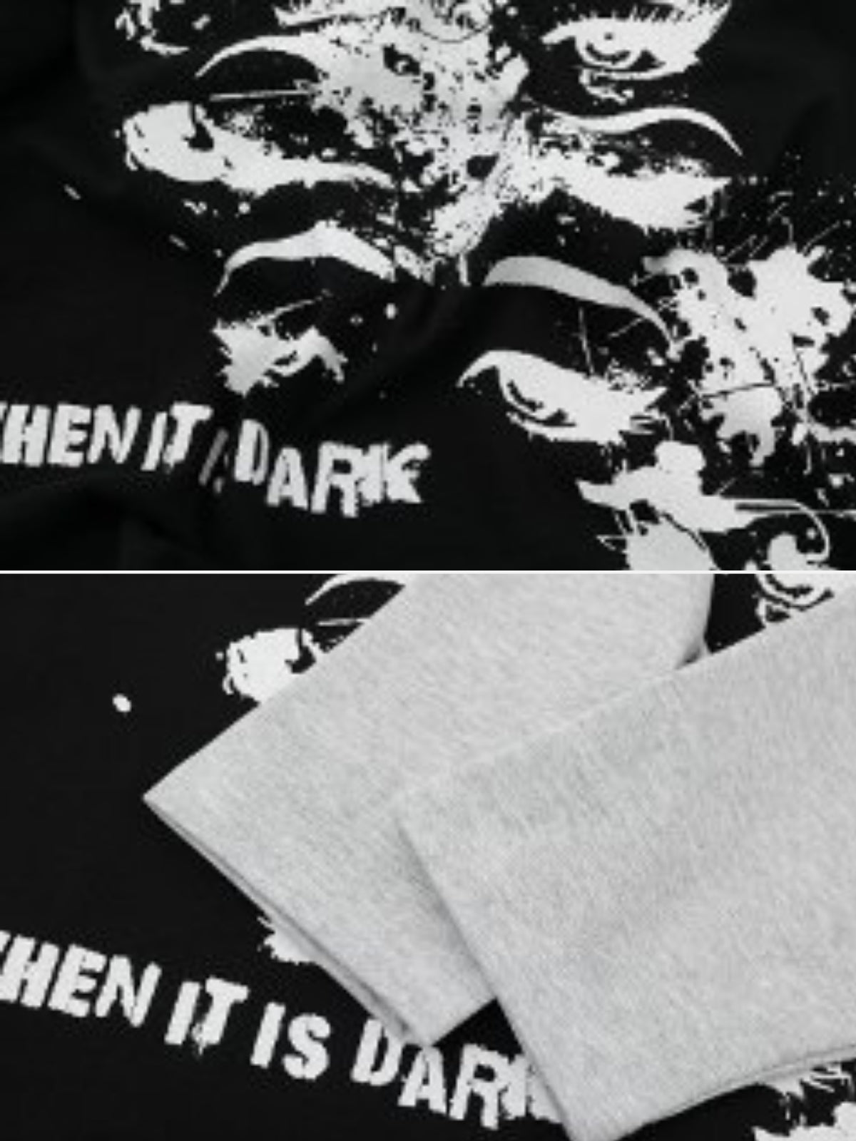 WATCHY - Oversized Print T-Shirt