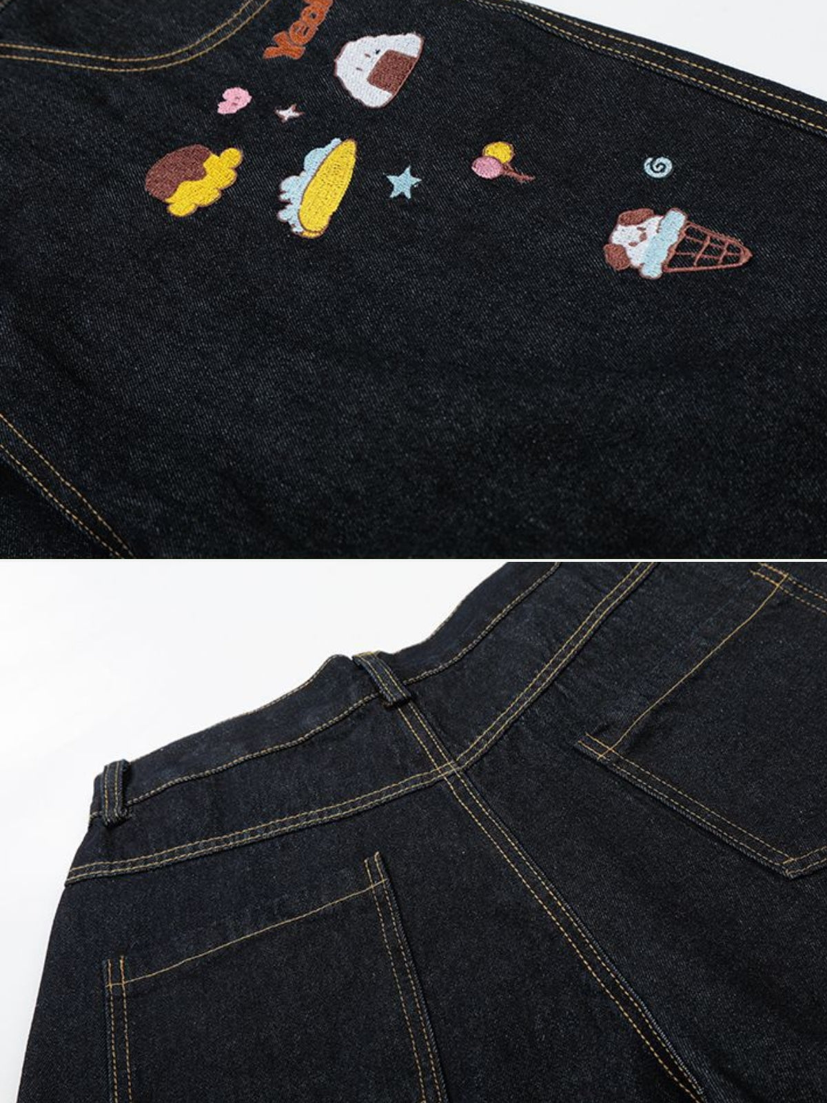 CHILDISH - Baggy Denim Jorts | Teenwear.eu