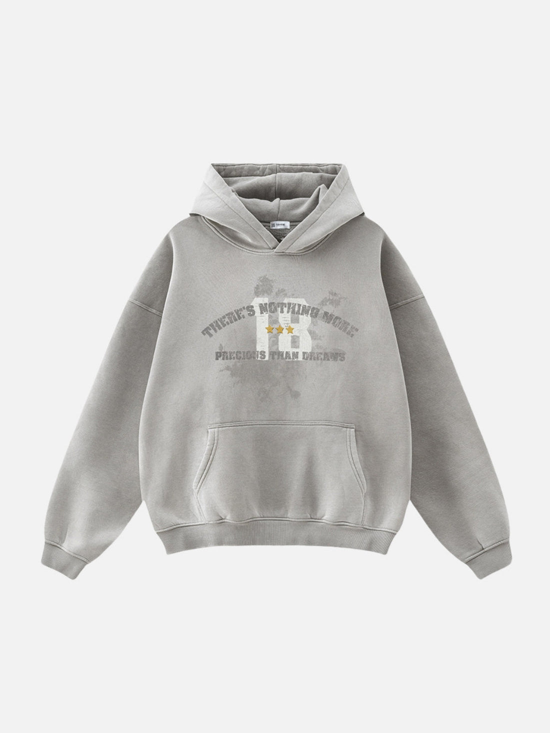 PRECIOUS – Oversized Print Washed Hoodie
