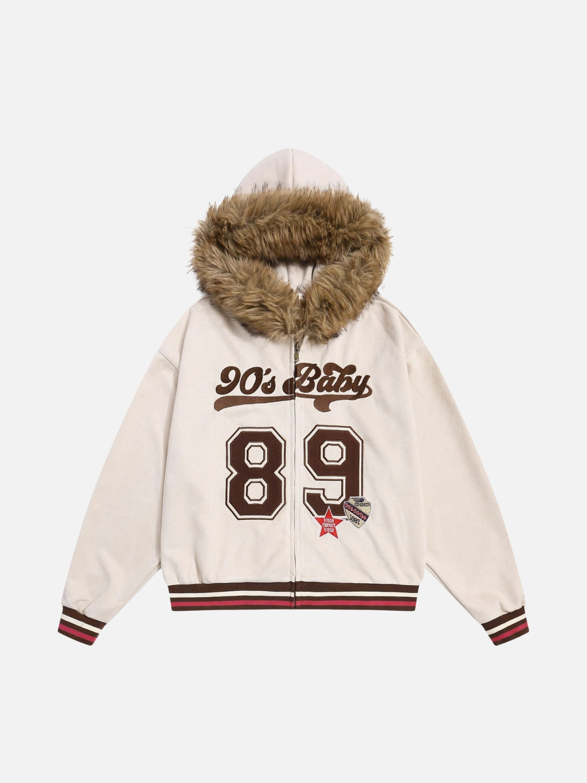 90'S BABY - Print Hooded Jacket