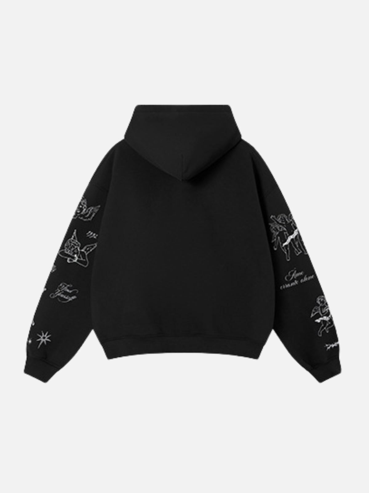 ANGELY - Oversized Graphic Hoodie