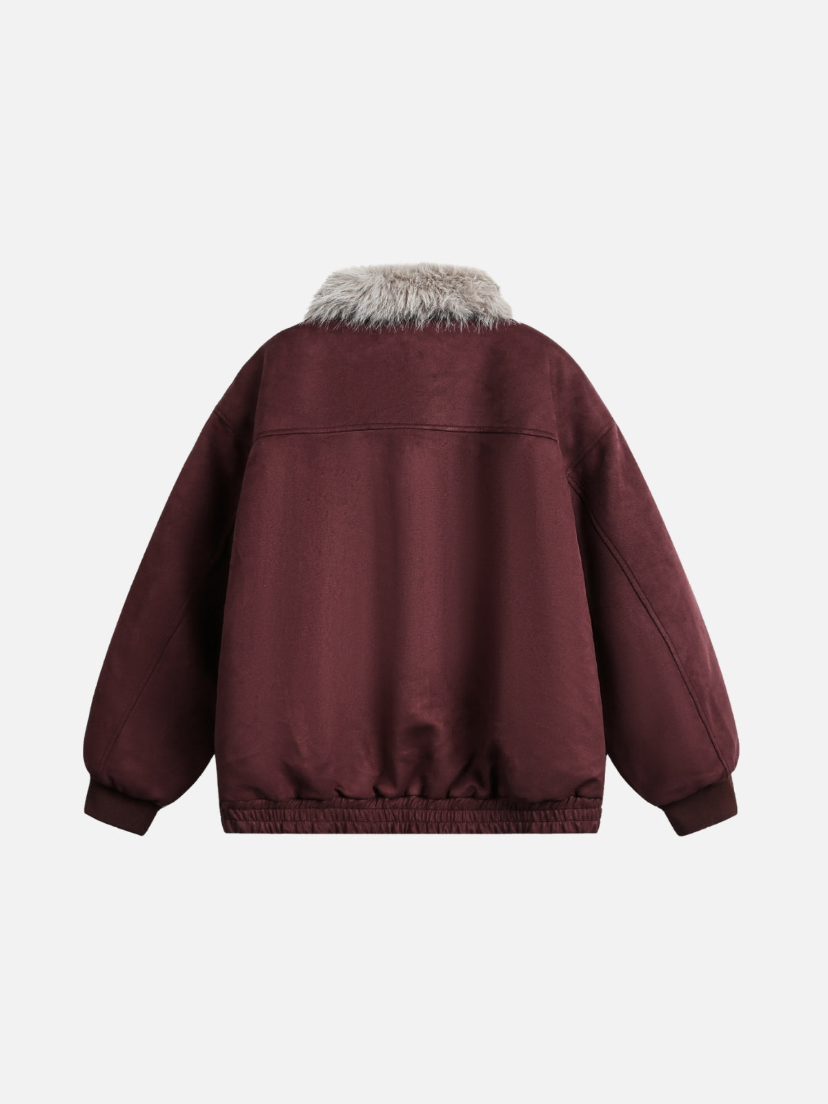 FROZZY – Oversized Basic Sherpa Jacket