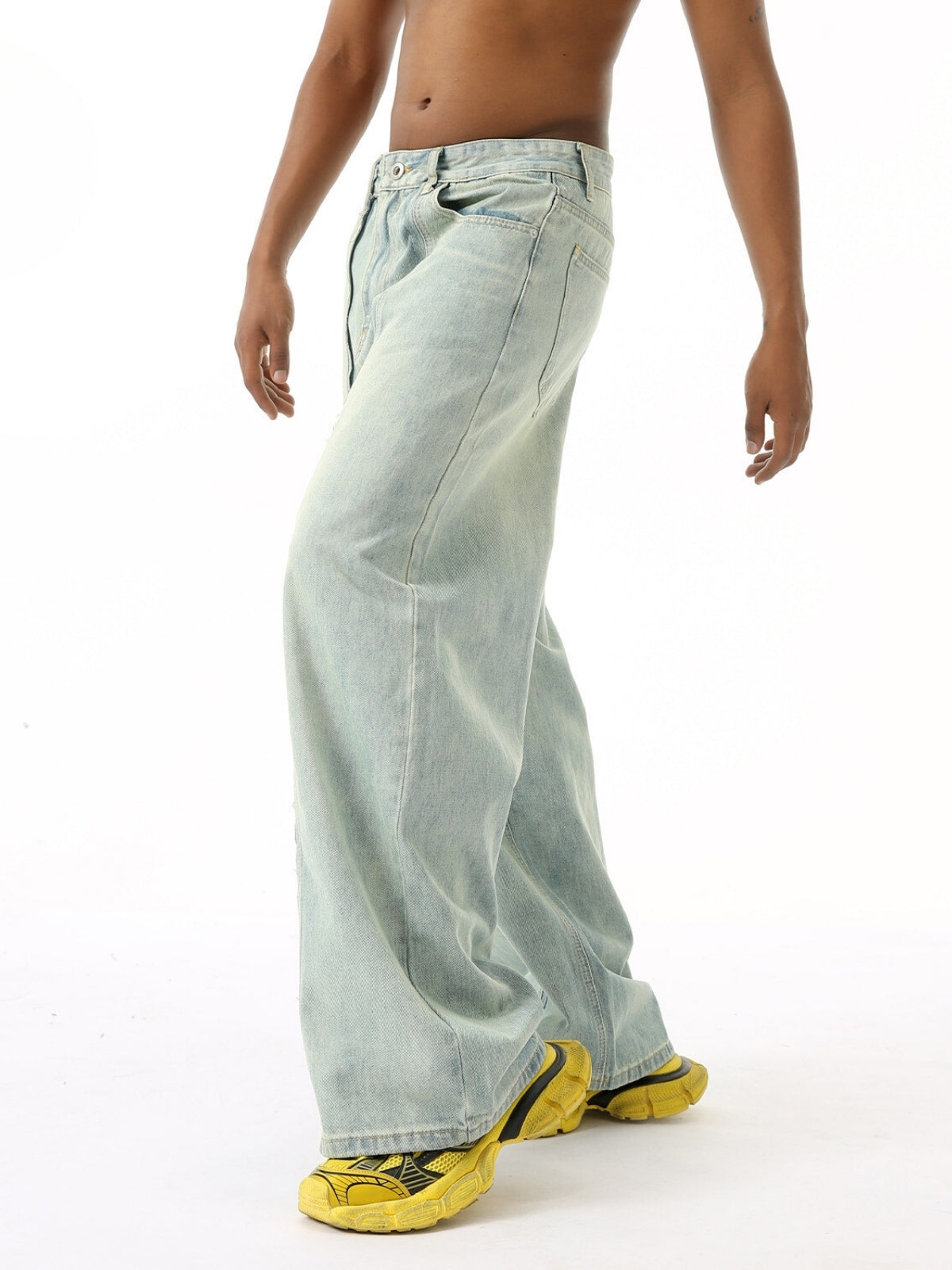 KENSENS - Baggy Basic Jeans | Teenwear.eu