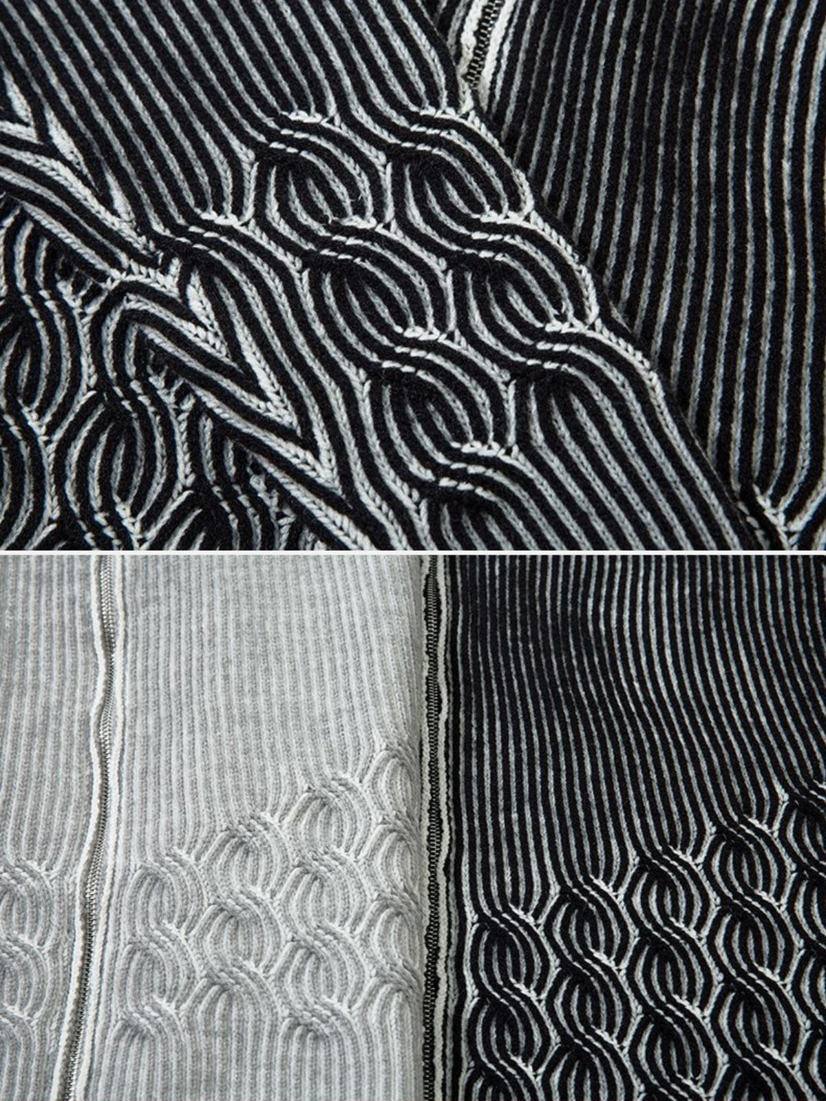 KIDRI - Oversized Basic Washed Zipper Sweater | TEENWEAR.EU