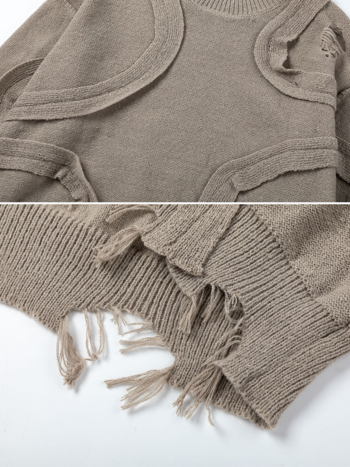 VIBRANT BREATH - Oversized Embroidered Sweater | TEENWEAR.EU