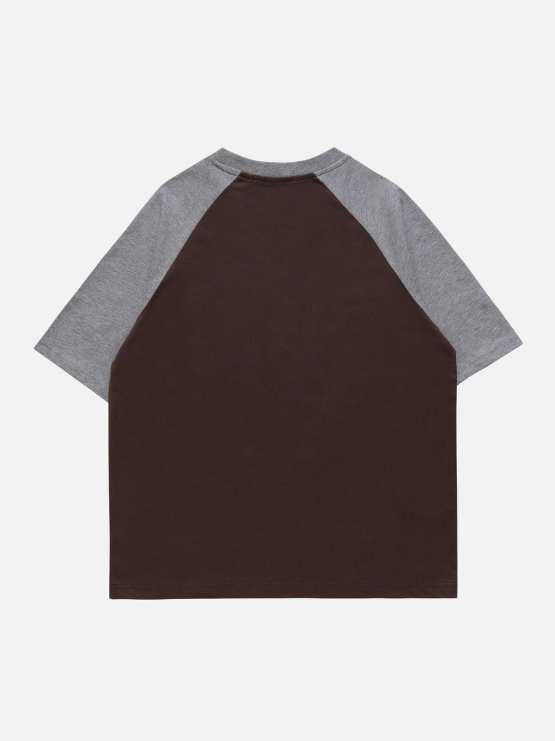 RETROSKI - Oversized Print T-Shirt Brown | TEENWEAR.EU