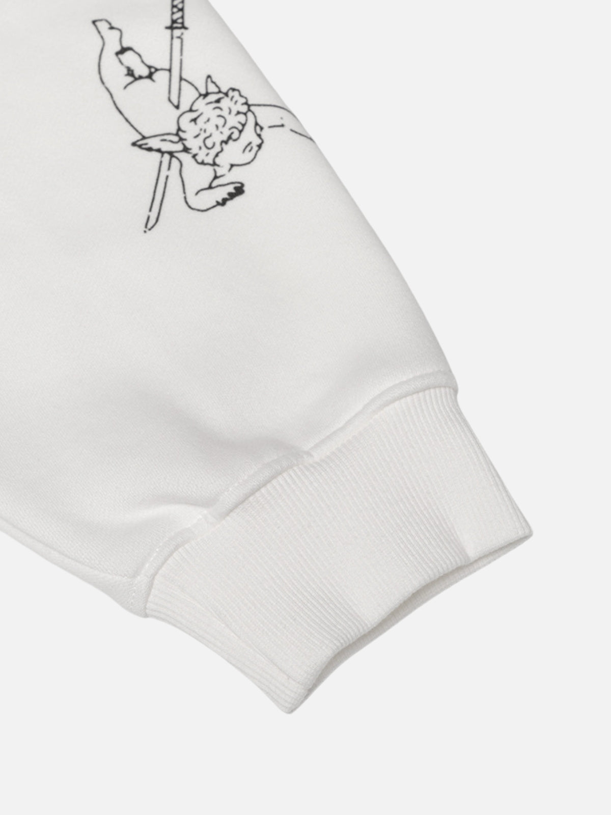ANGELY - Oversized Graphic Hoodie