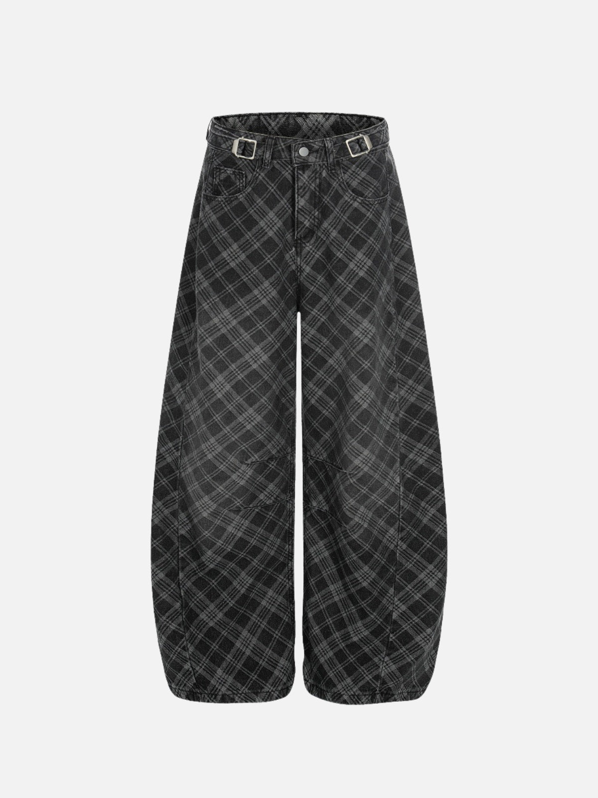 CHECKR - Baggy Print Jeans