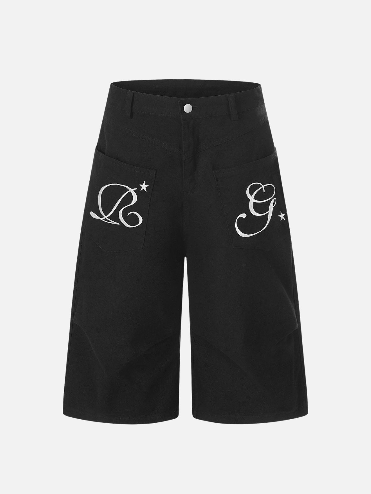 ROCKSTAR - Baggy Jorts Black | Teenwear.eu