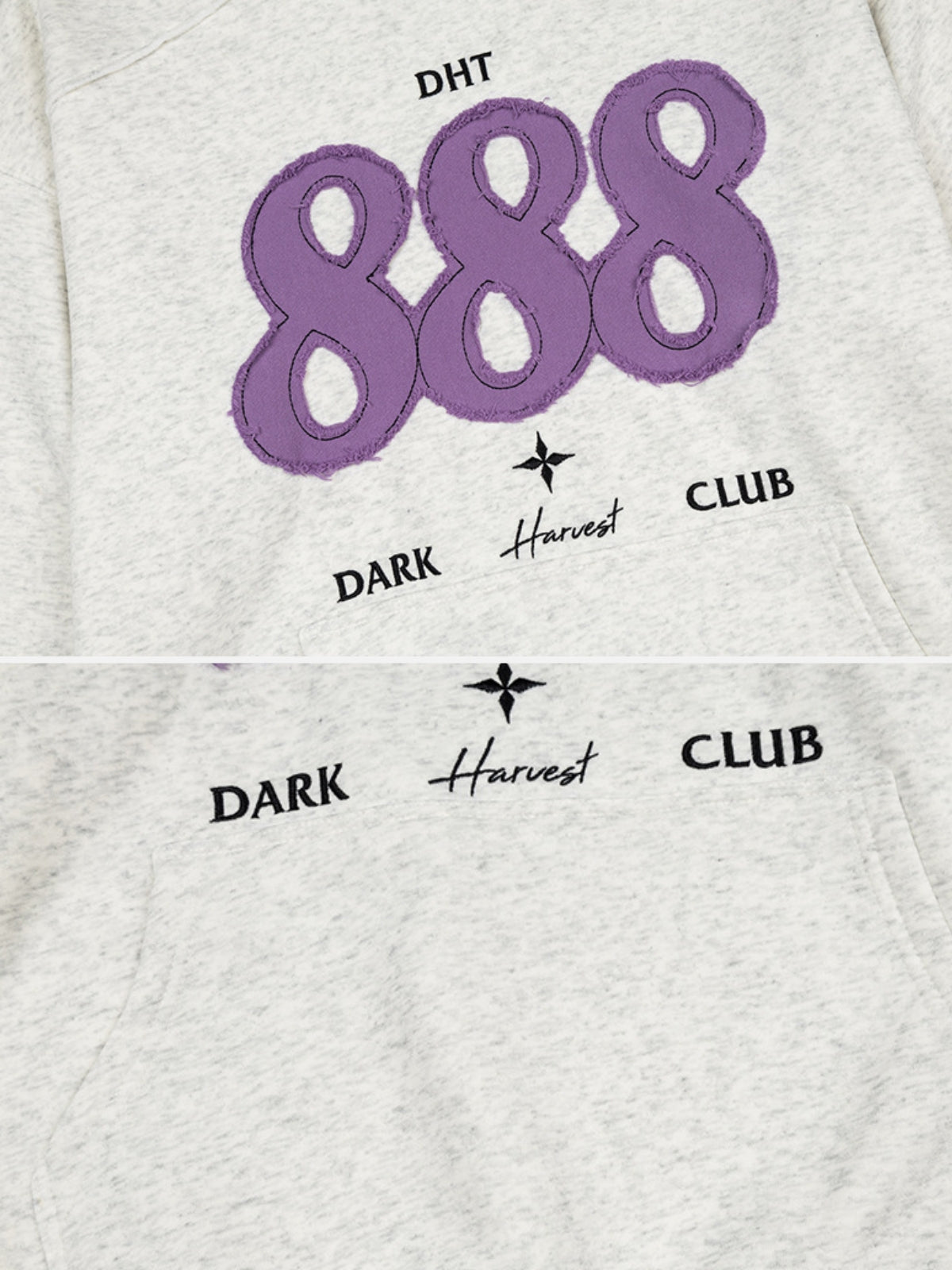 EIGHTY - Oversized Embroidered Hoodie