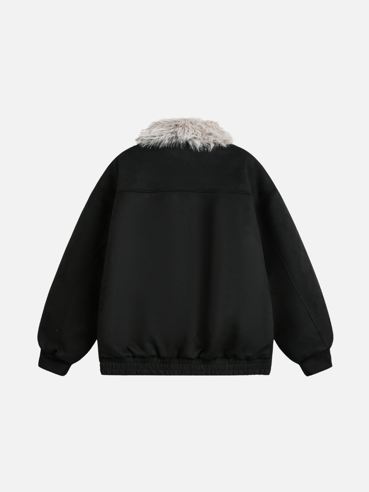 FROZZY – Oversized Basic Sherpa Jacket