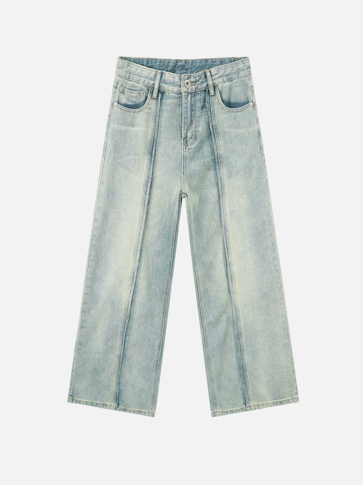 KENSENS - Baggy Basic Jeans Grey | Teenwear.eu