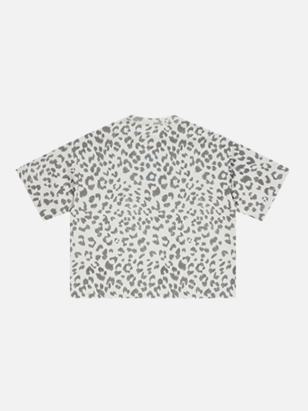 LEOZ- Boxy Fit Print T-shirt White | Teenwear.eu