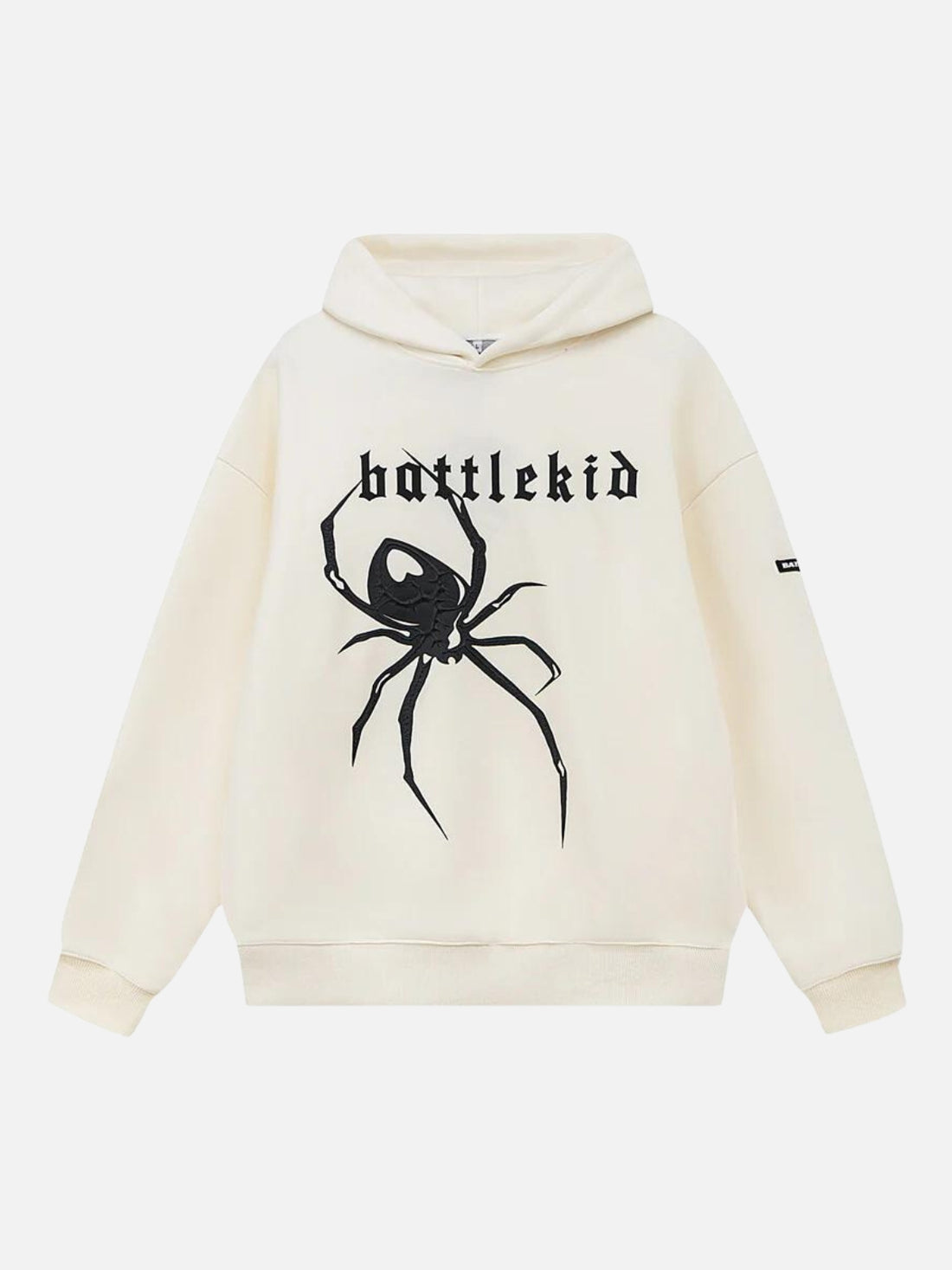 BATTLEKID - Oversized Print Hoodie Black | TEENWEAR.EU