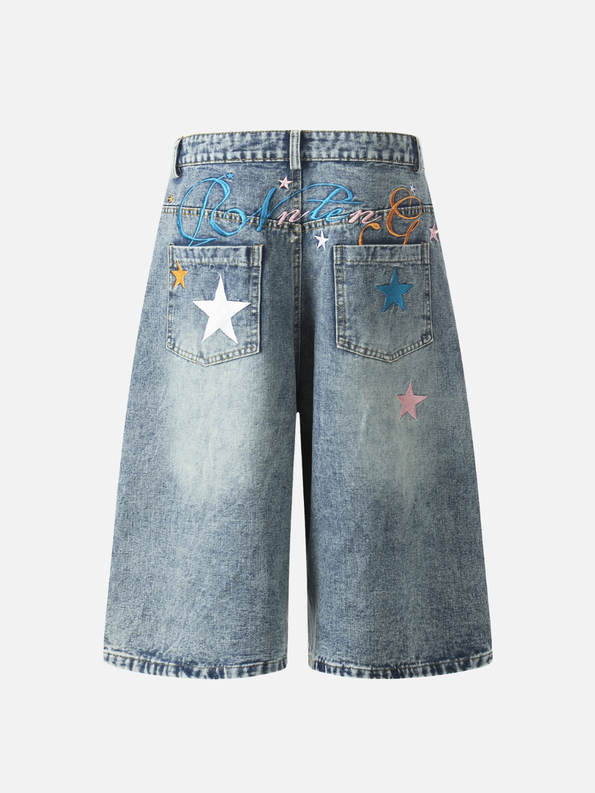 BOYNREN - Baggy Denim Jorts | Teenwear.eu