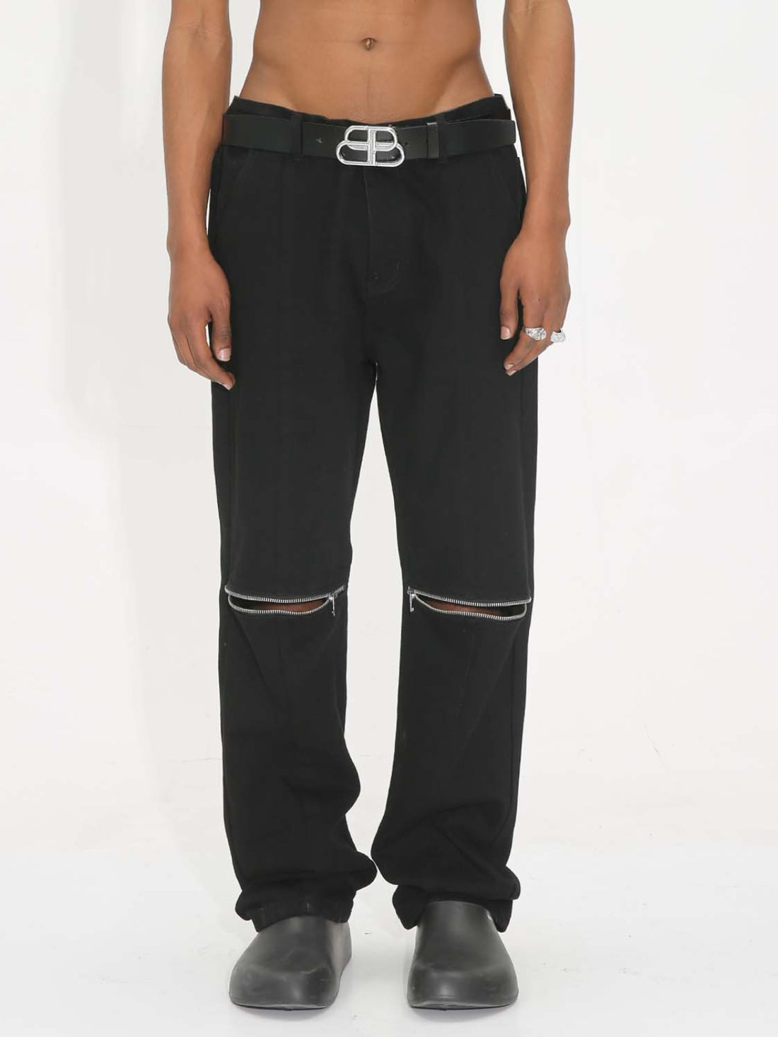 HOLEZIP - Regular Basic Jeans | TEENWEAR.EU