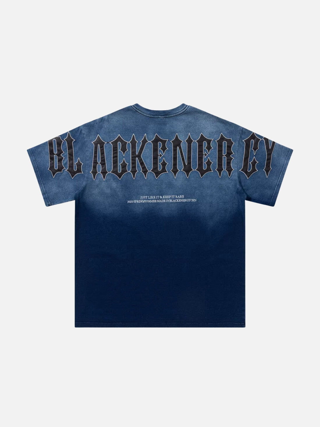 BLCK ENERGY - Oversized Print T-Shirt Blue | TEENWEAR.EU