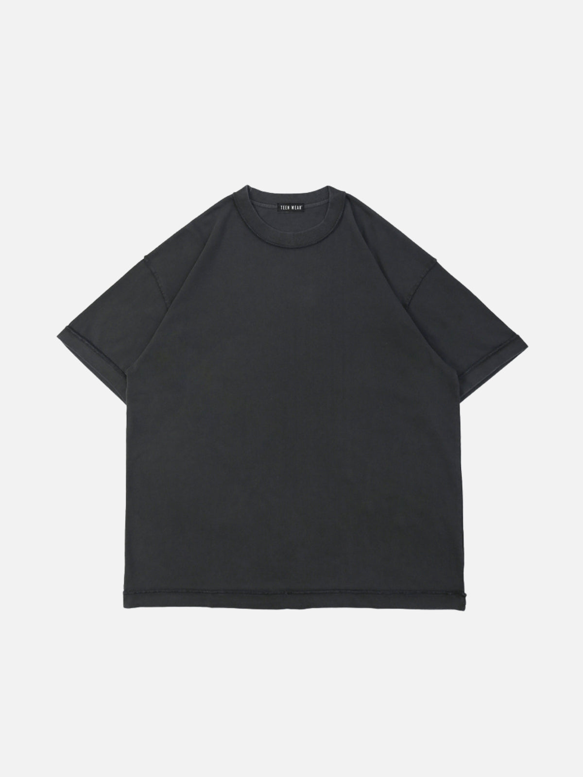 RIPES - Oversized Premium Basic T-Shirt Black | TEENWEAR.EU