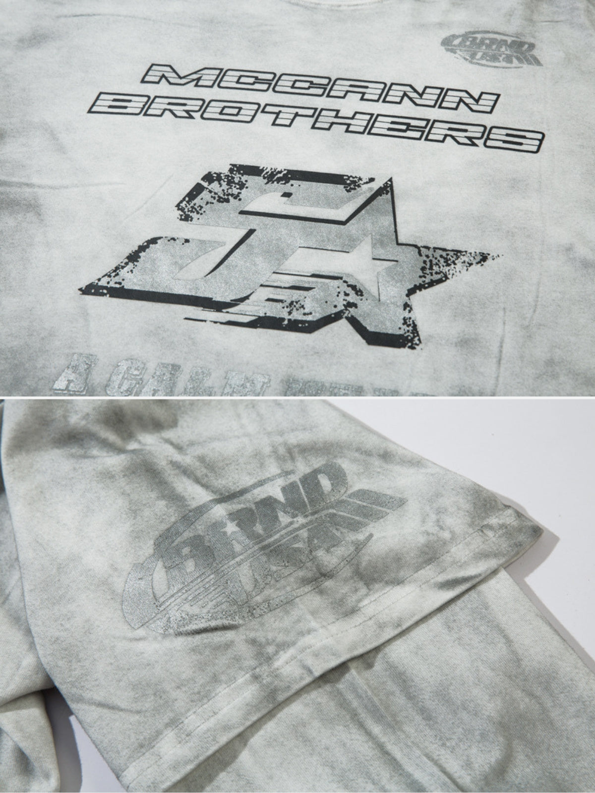 CALM HEART - Oversized Print Long Sleeve T-shirt | TEENWEAR.EU