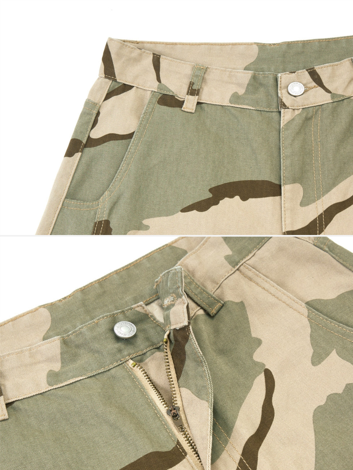 TERRON – Baggy Camouflage Jeans