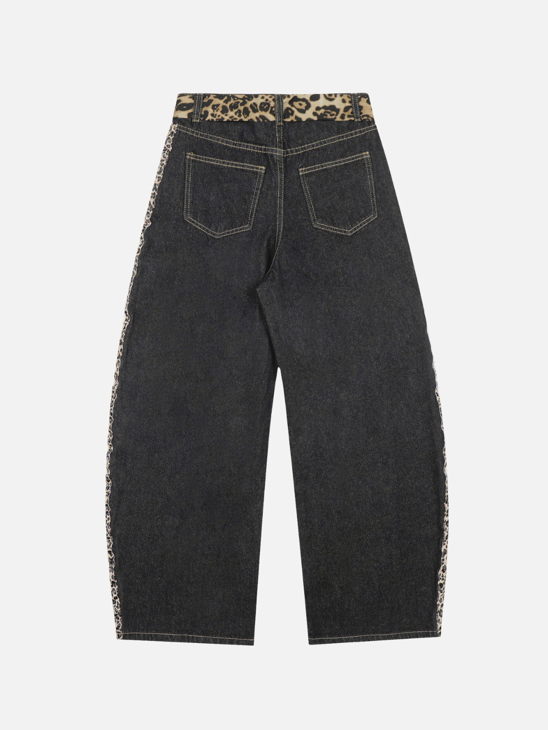 LEOPY - Baggy Print Jeans