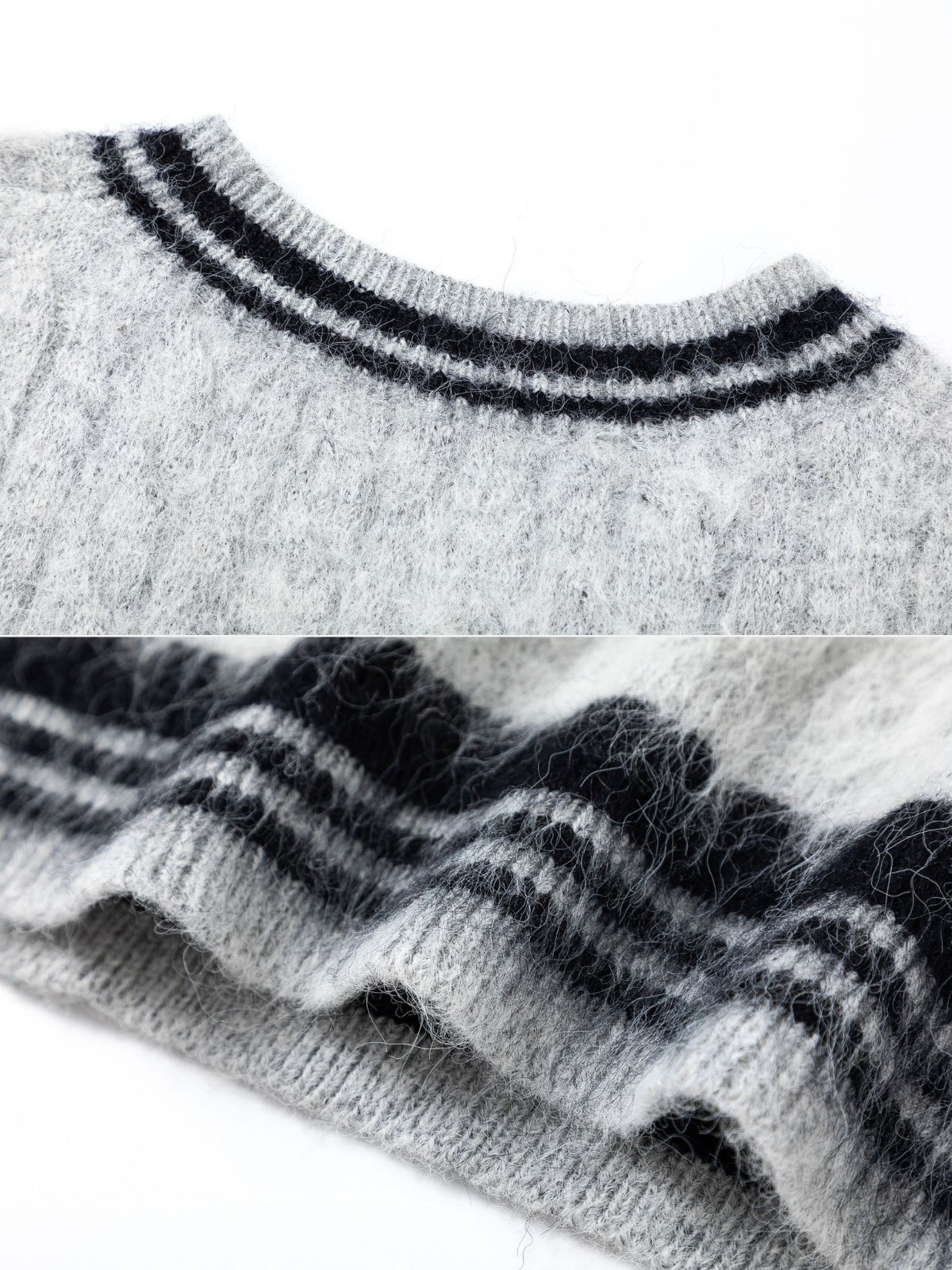 906 - Oversized Grahic Sweater