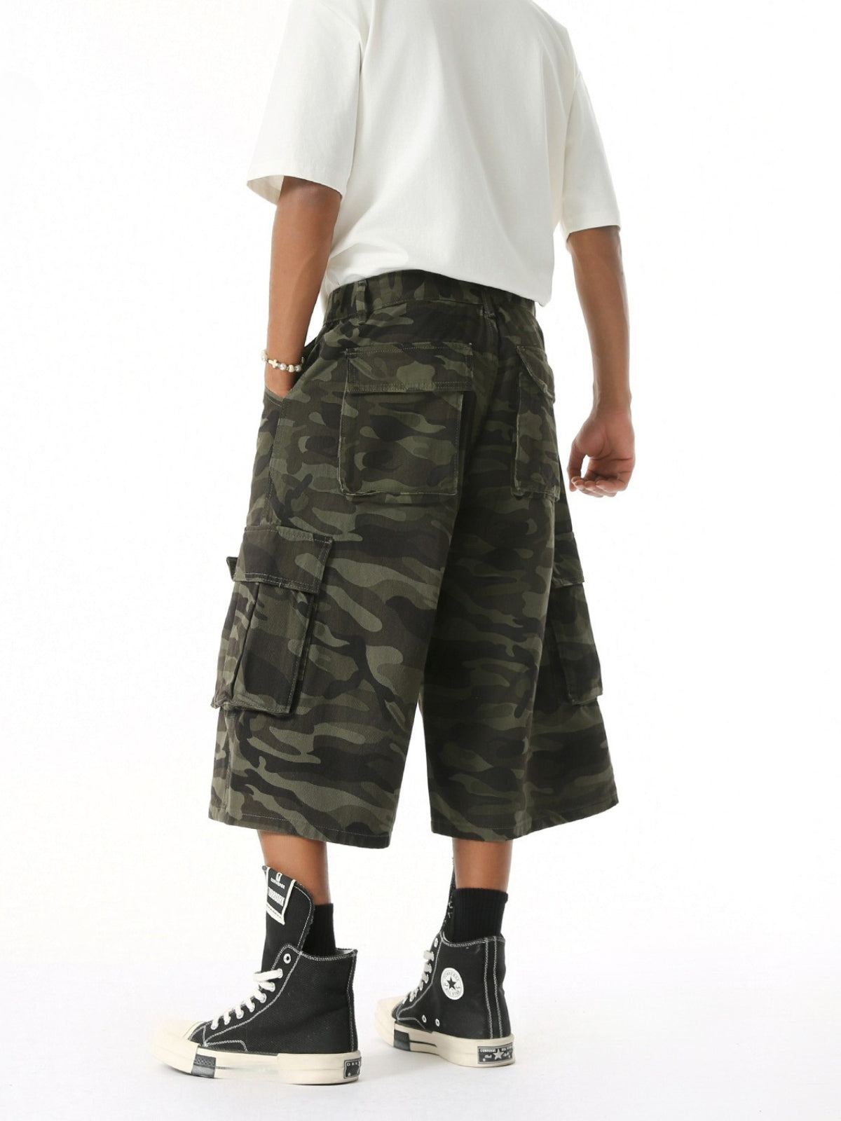 MASKOTE - Baggy Camouflage Jorts | TEENWEAR.EU