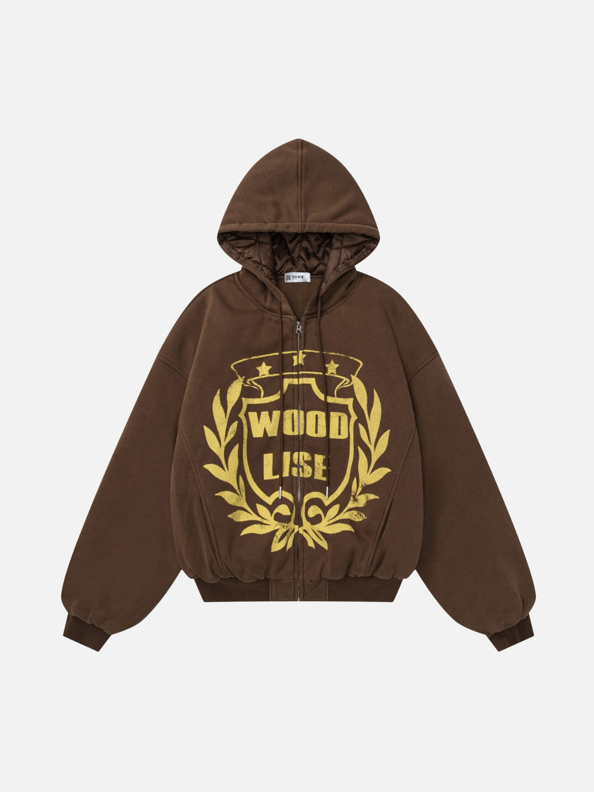 WOODLISE - Oversized Graphic Hooded Jacket