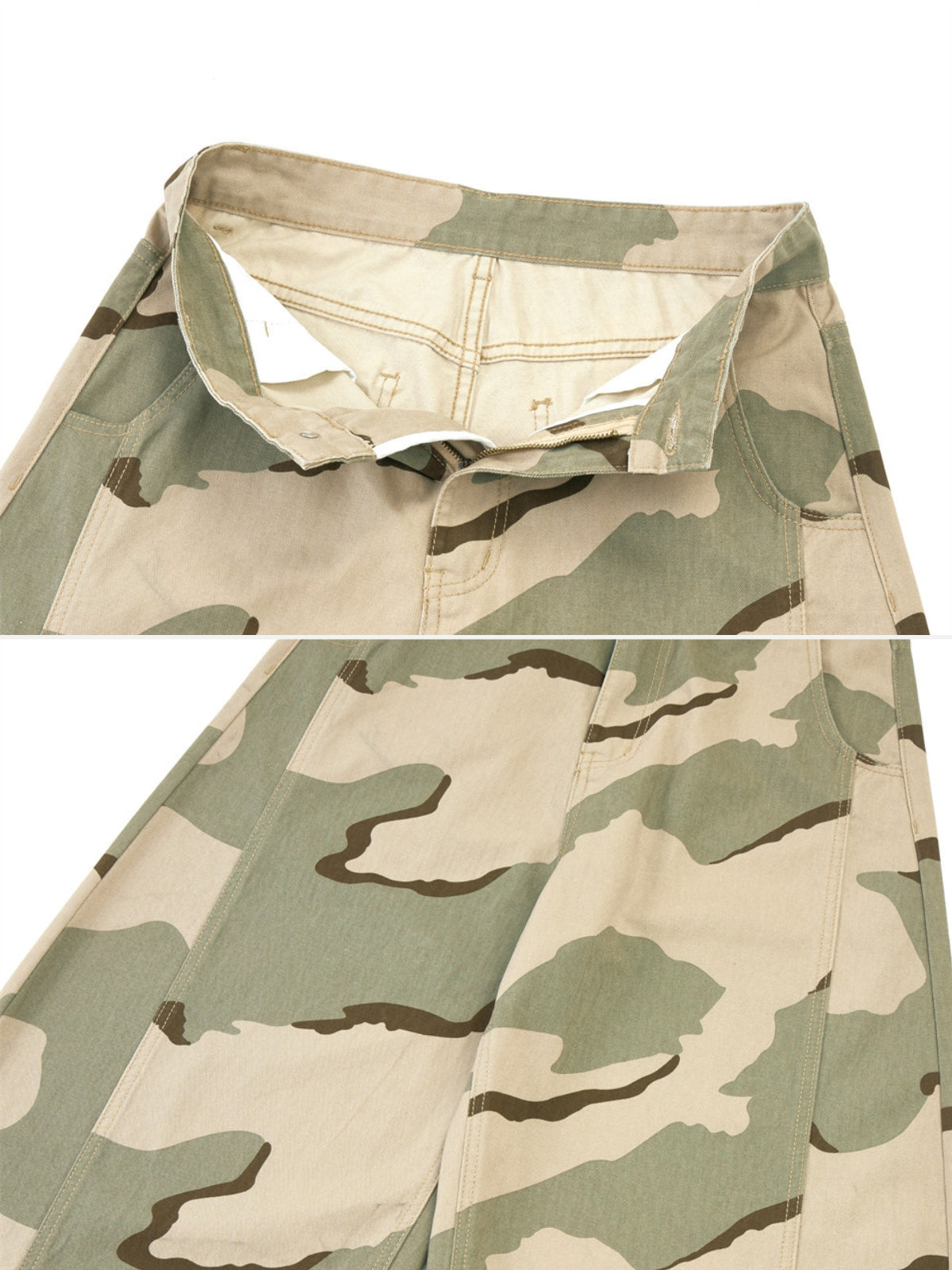 TERRON – Baggy Camouflage Jeans