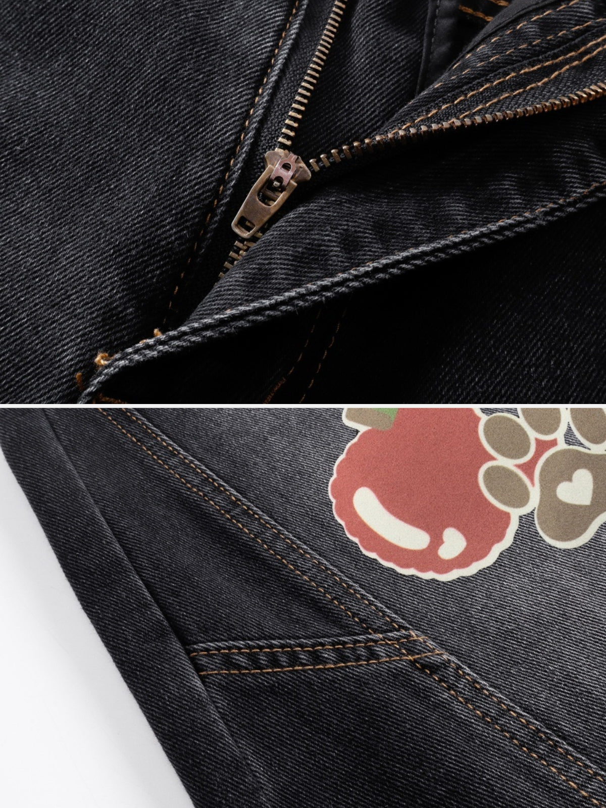 KITTY - Baggy Graphic Jeans | Teenwear.eu