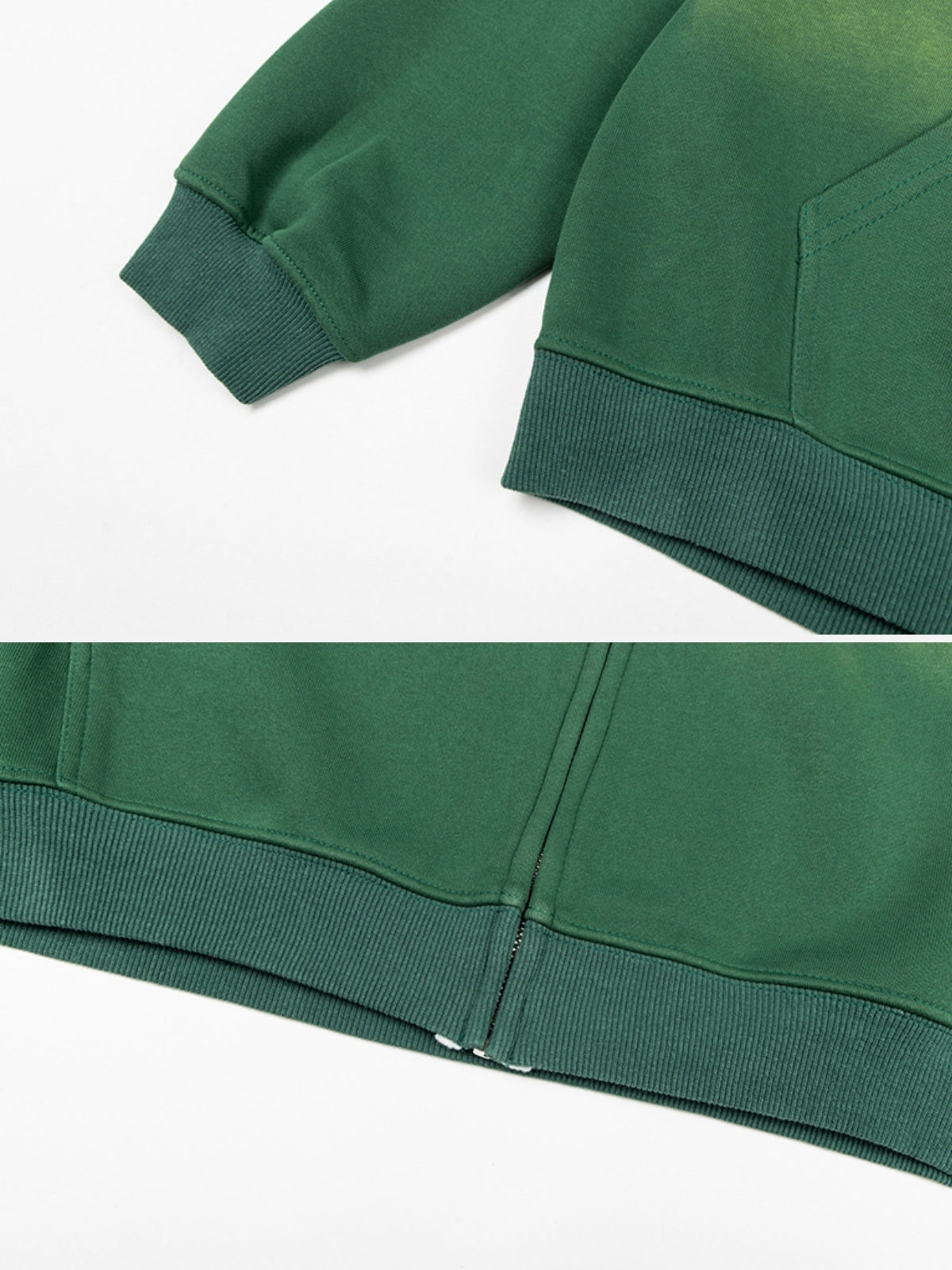 SHIELDY - Oversized Embroidered Zip Up Hoodie | Teenwear.eu