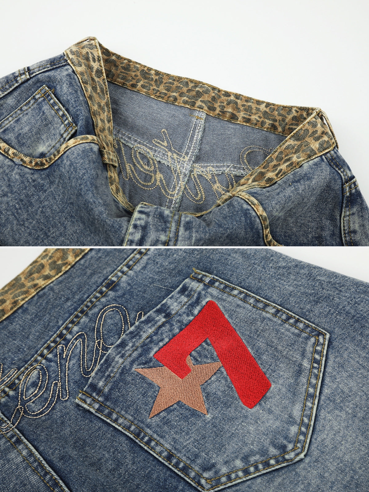 SEVEN - Baggy Graphic Jeans