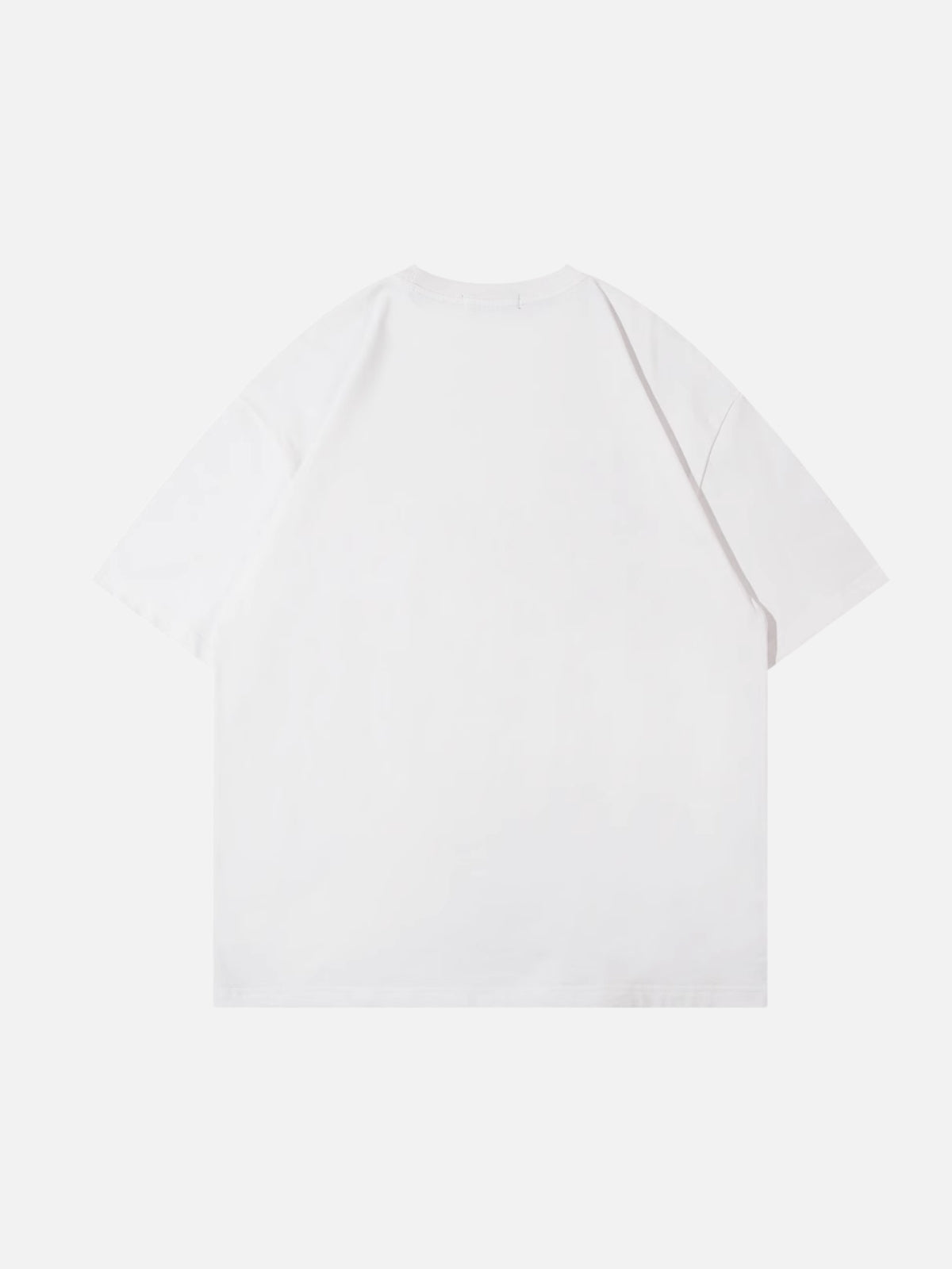 4017 - Oversized Print T-shirt | TEENWEAR.EU