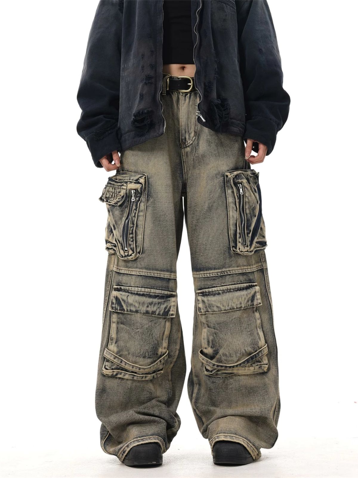 BAGGIEST - Baggy Cargo Jeans