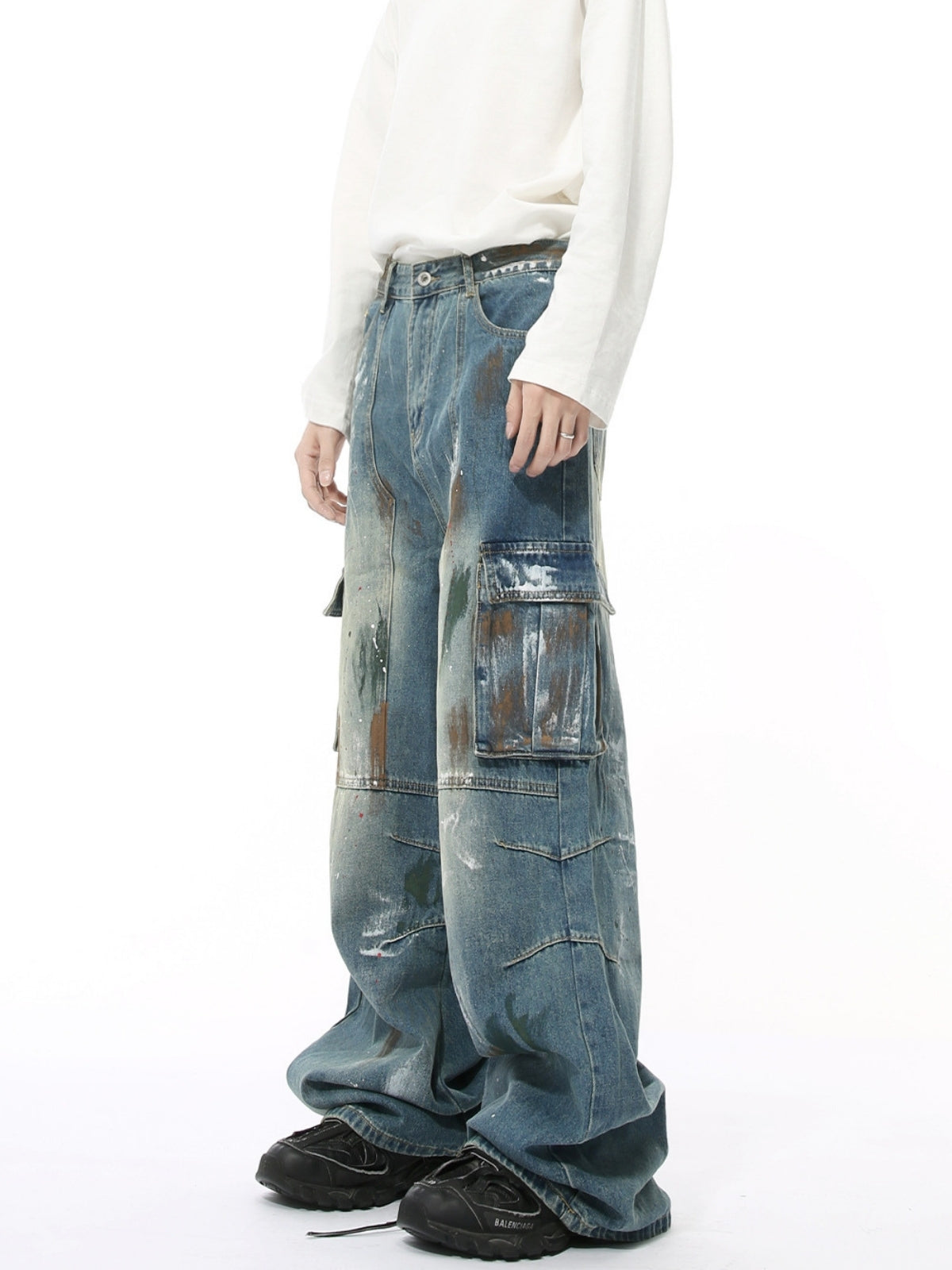 DIRTIES - Baggy Graphic Jeans | TEENWEAR.EU