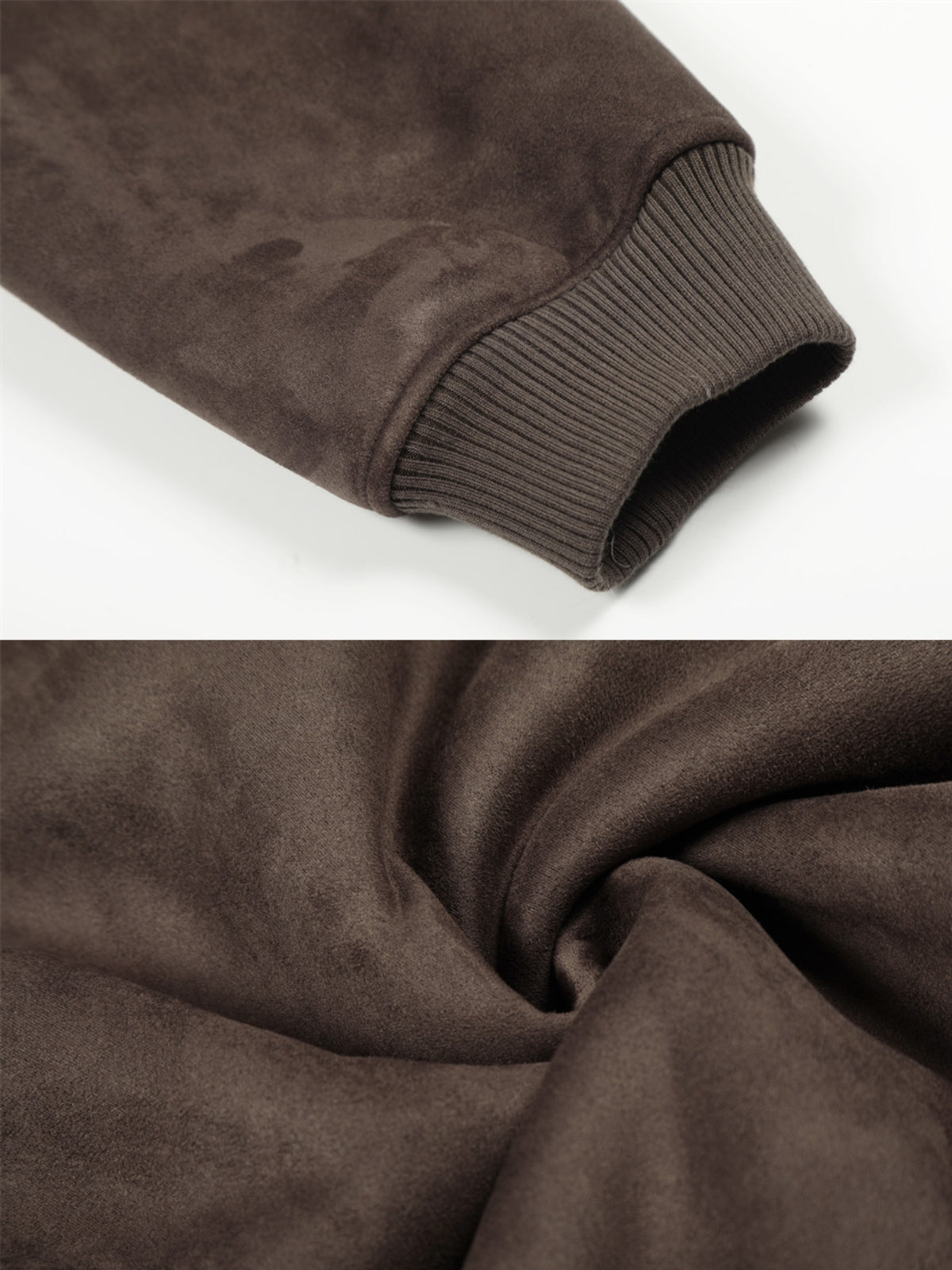 MUDSY – Oversized Embroidered Suede Jacket