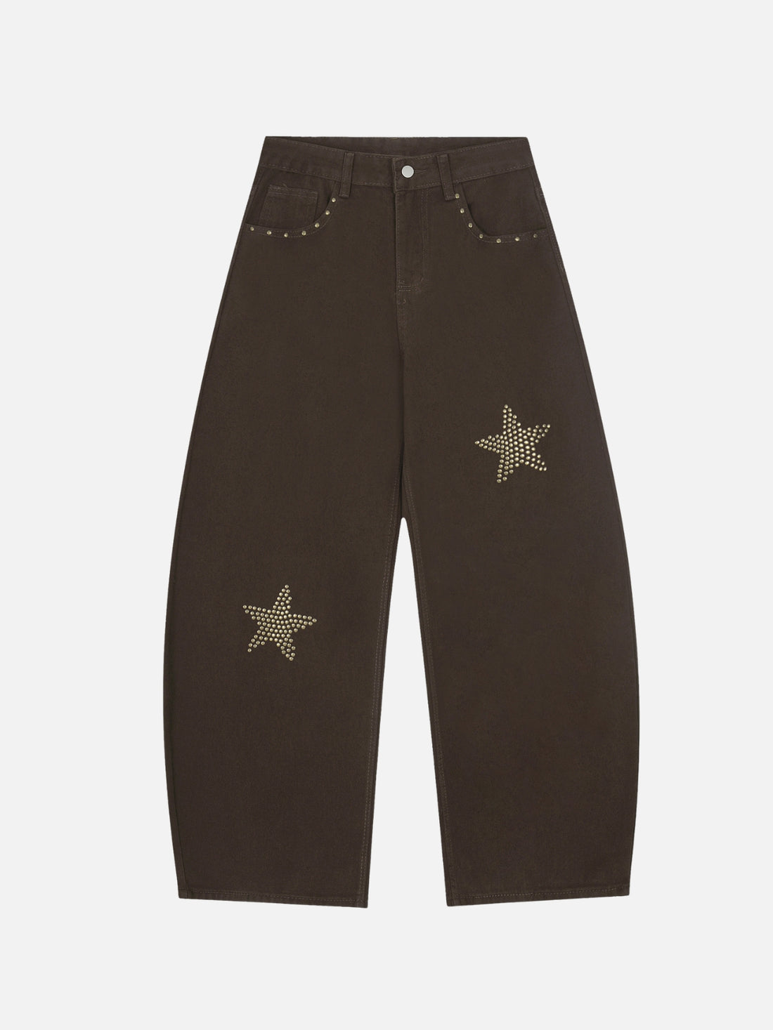 COSMIC STAR - Baggy Graphic Jeans