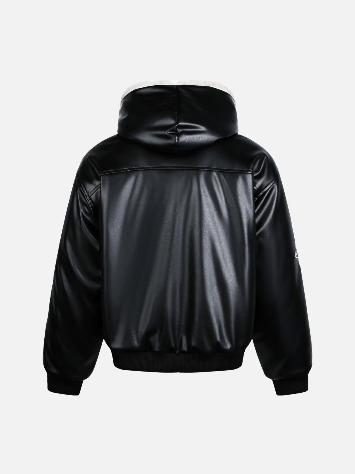 BLESSD – Leather Embroidered Oversized Jacket