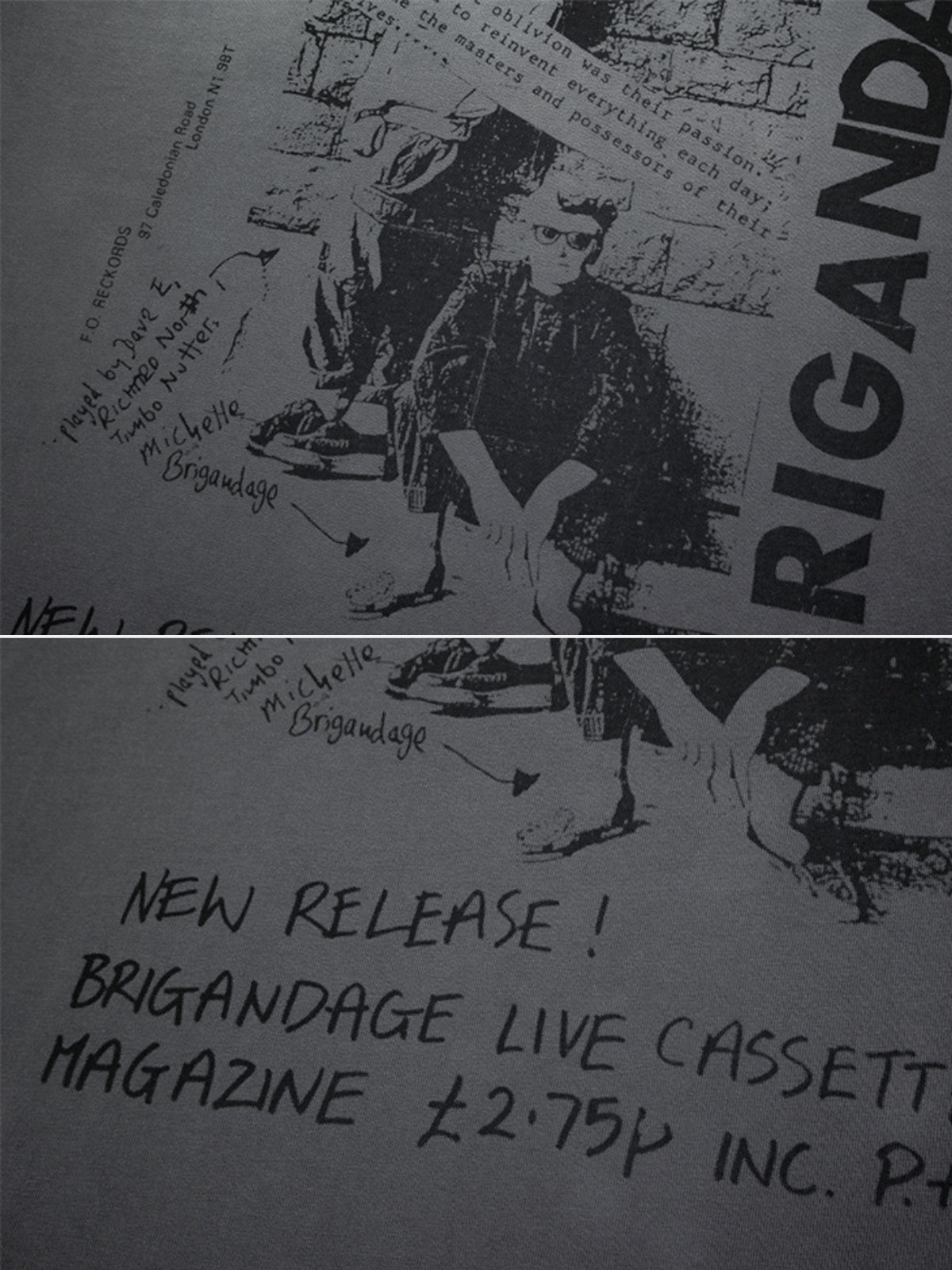 BRIGANDAGE - Oversized Graphic T-Shirt | Teenwear.eu