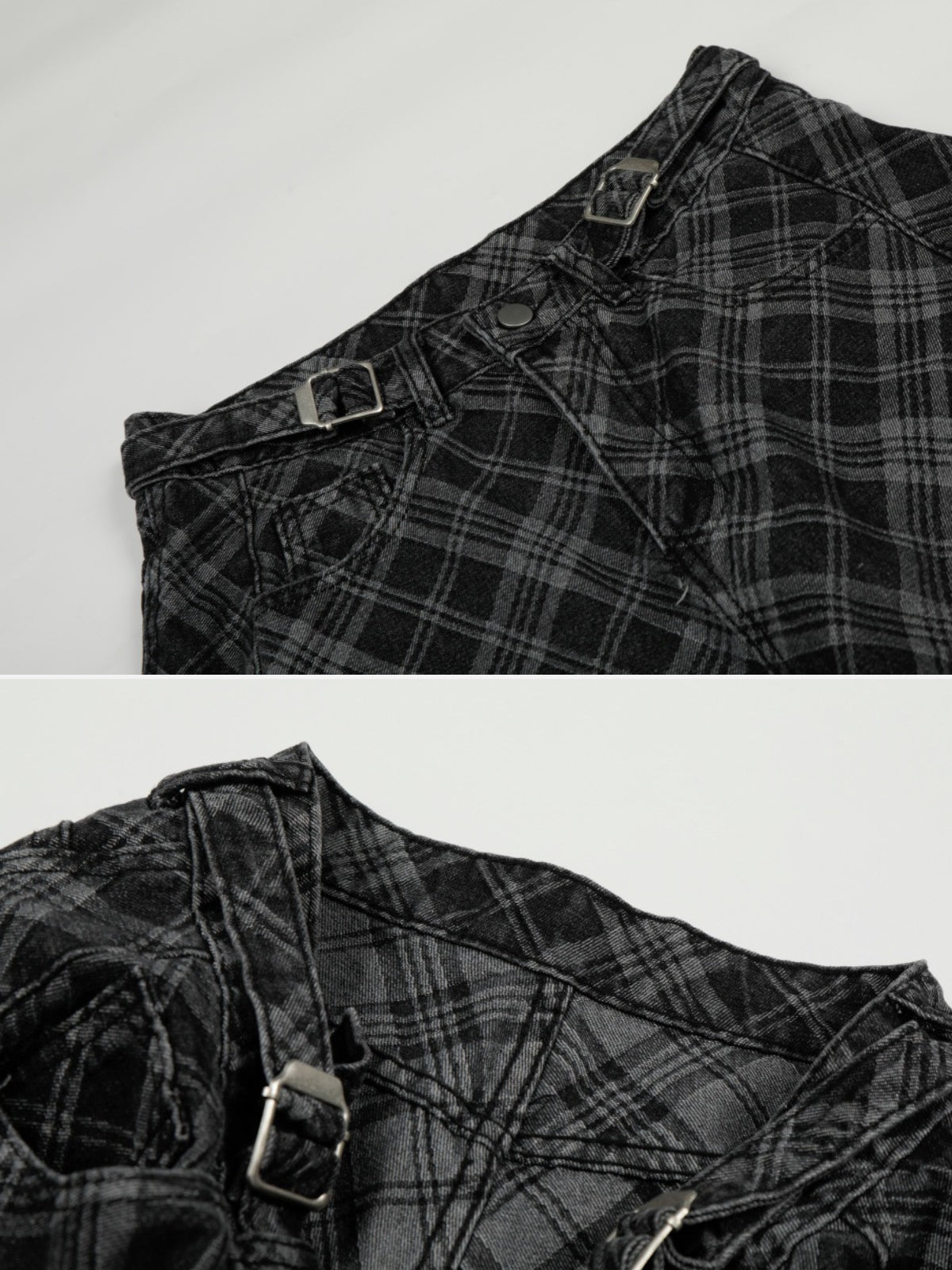 CHECKR - Baggy Print Jeans