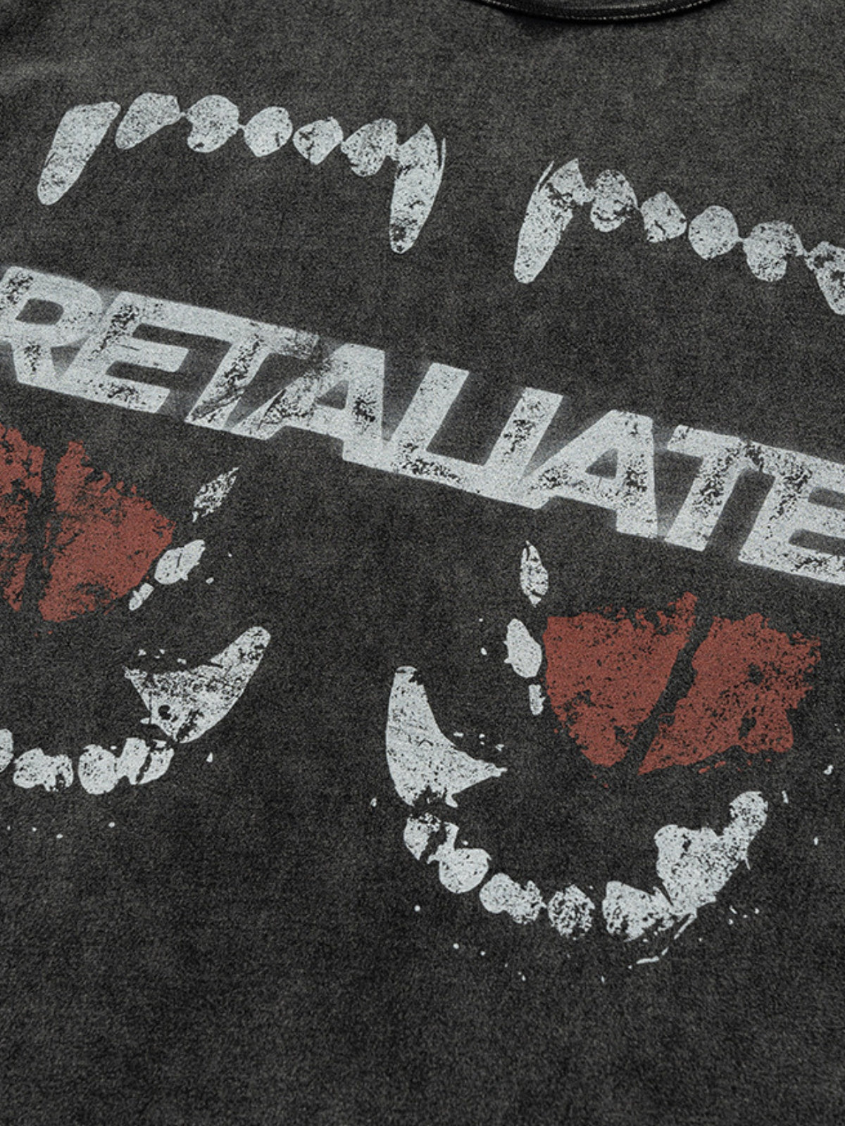 RETALIATE - Oversized Print Washed T-shirt | TEENWEAR.EU