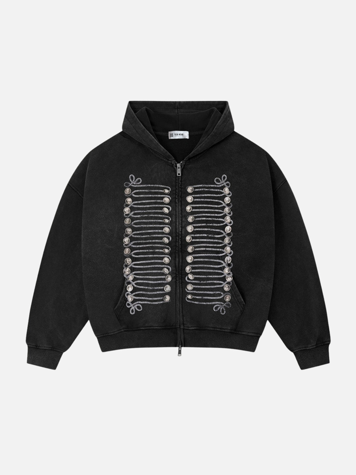 FOLKY - Oversized Graphic Hoodie