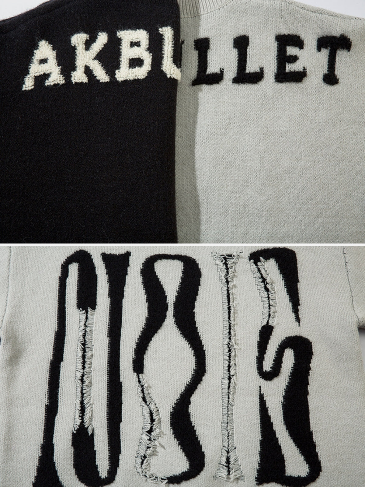 AKBULLET - Oversized Graphic Sweater | TEENWEAR.EU