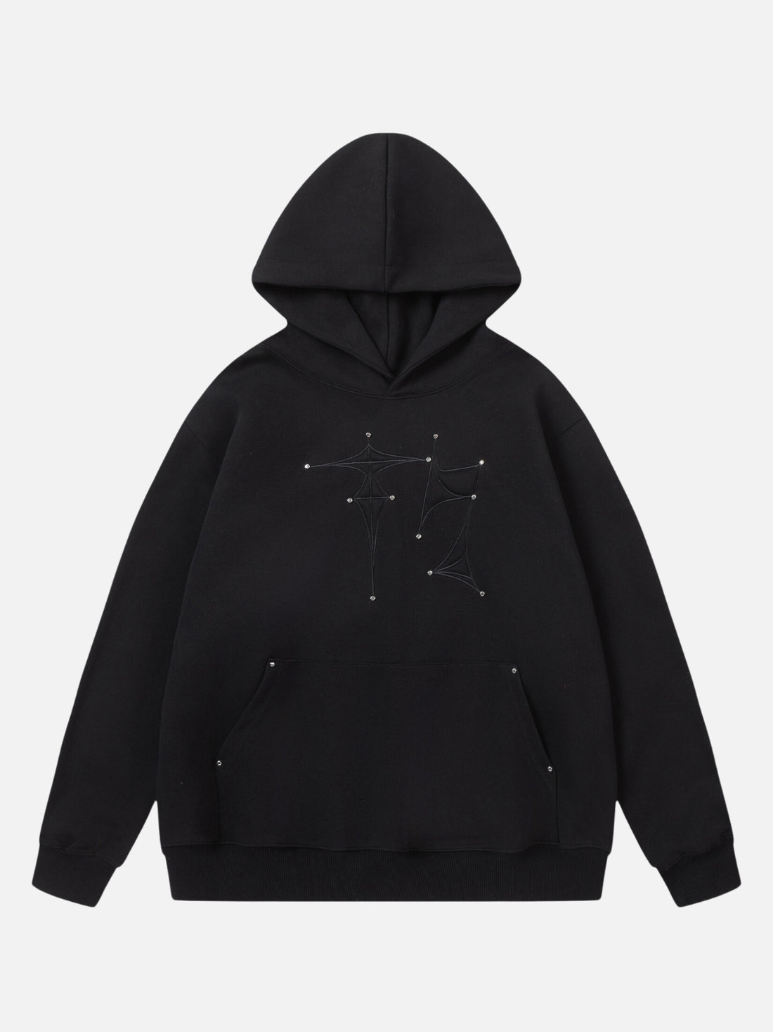 STAS - Oversized Basic Hoodie Black | TEENWEAR.EU