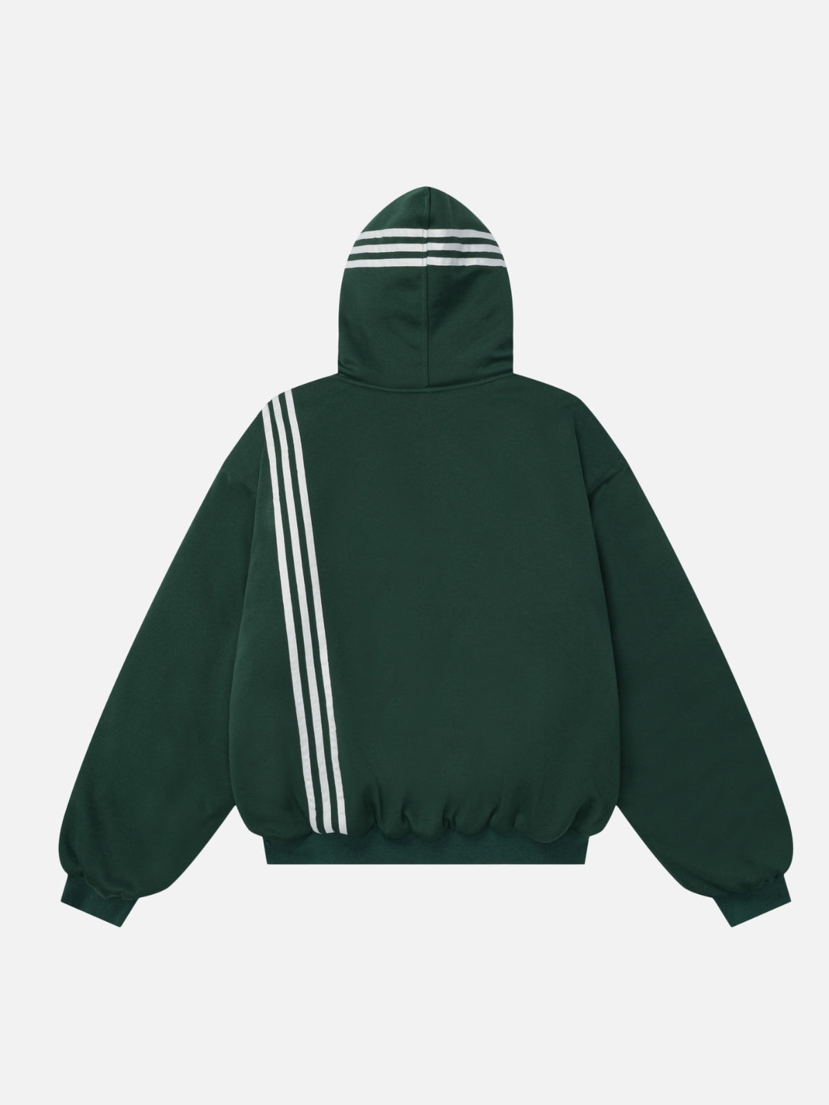 LIONEX – Oversized Graphic Zip Up Hooded Jacket