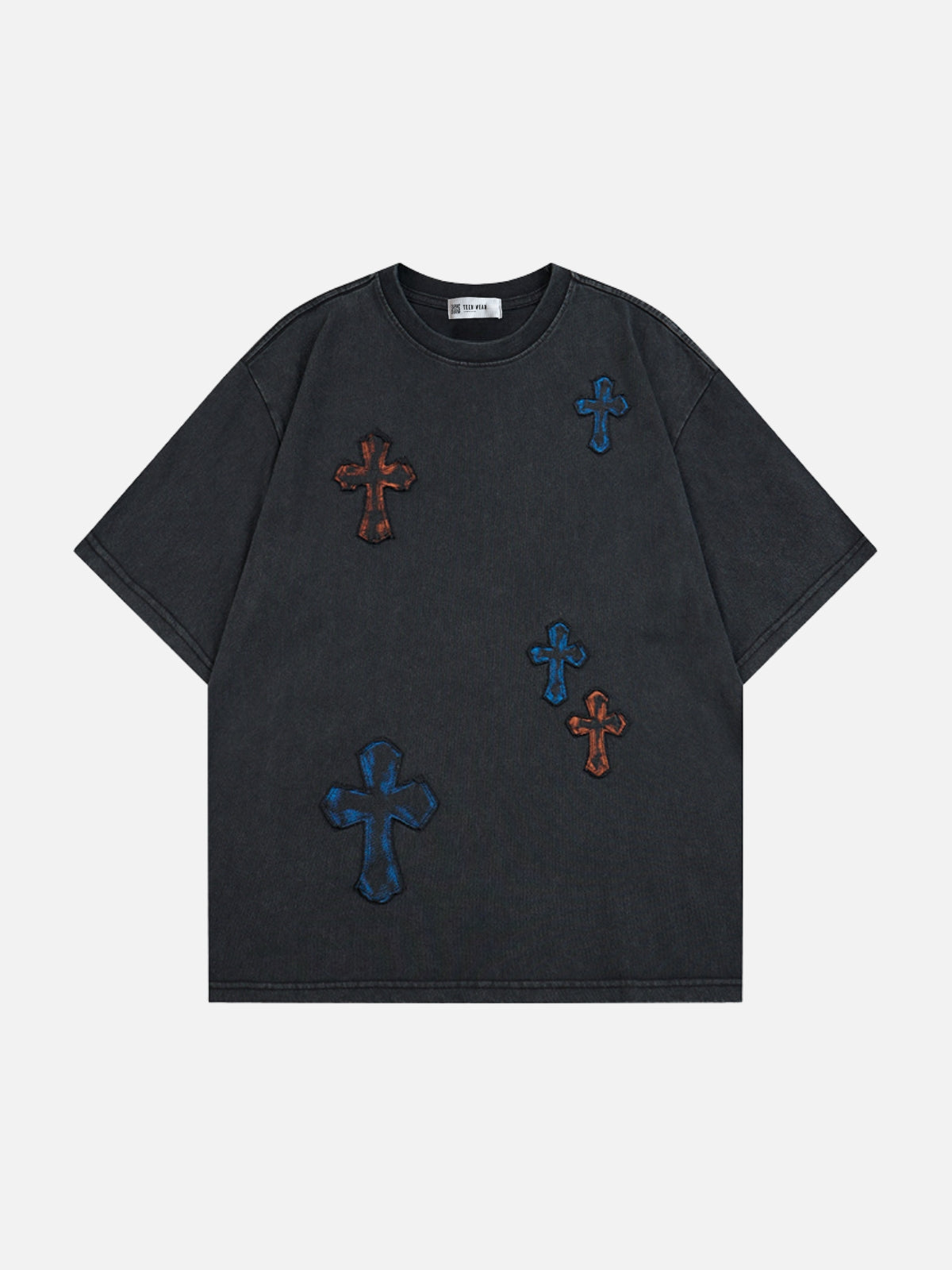 FLAMEX - Oversized Embroidered T-Shirt