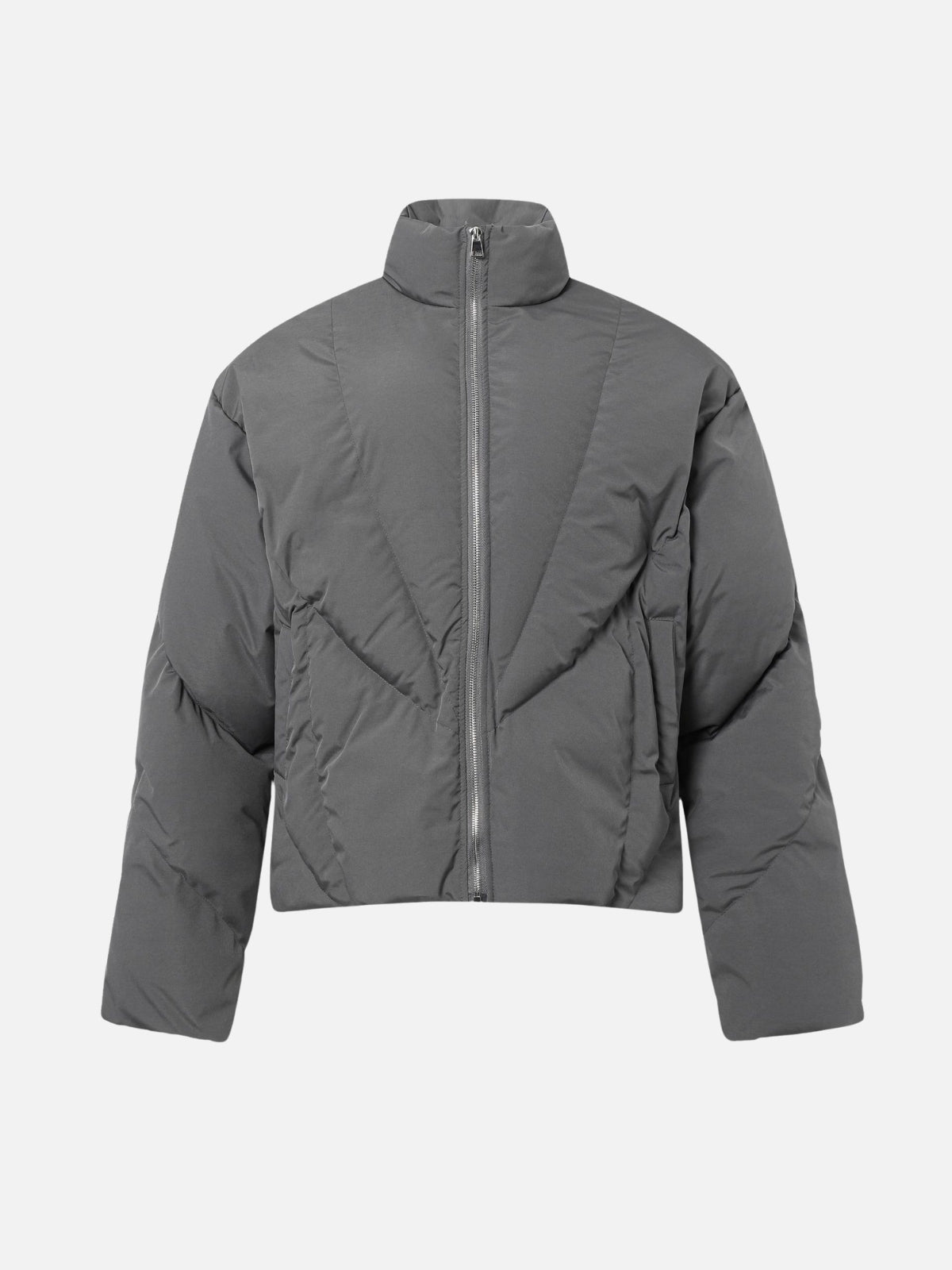 WORDLER - Puffer Basic Jacket Grey | TEENWEAR.EU