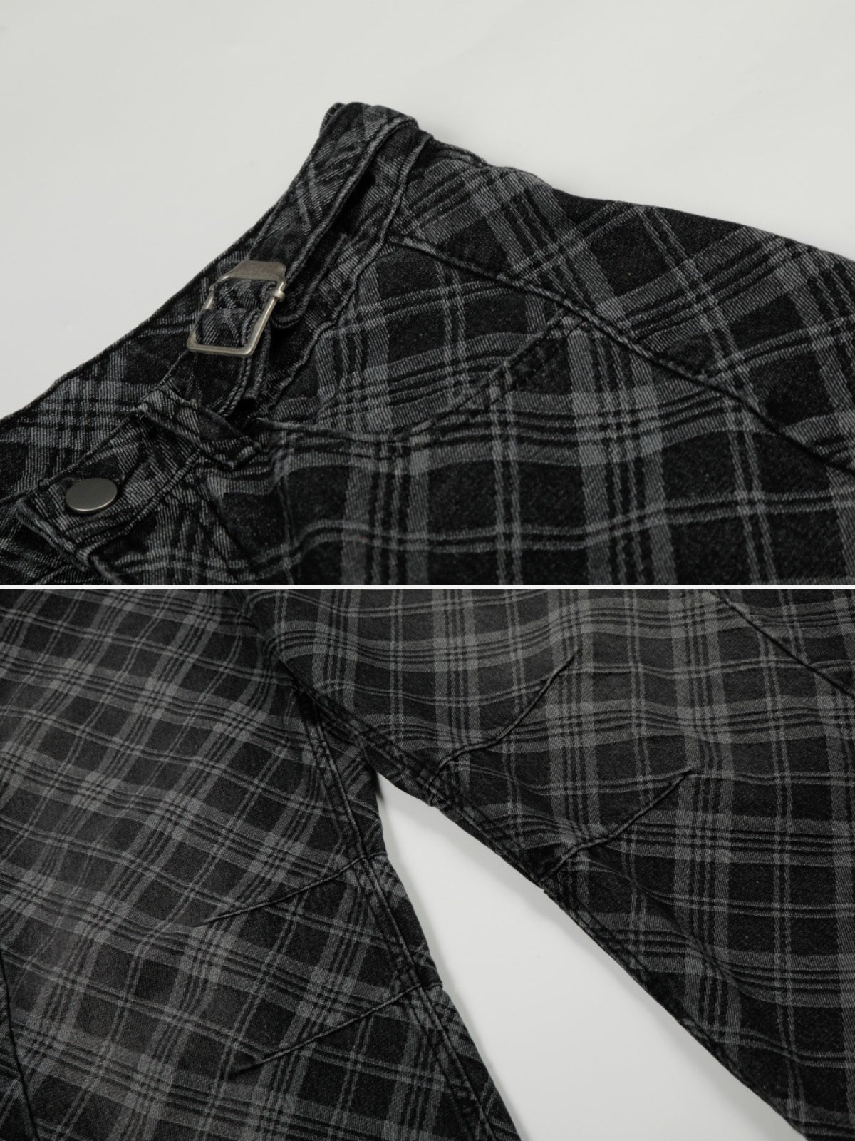 CHECKR - Baggy Print Jeans