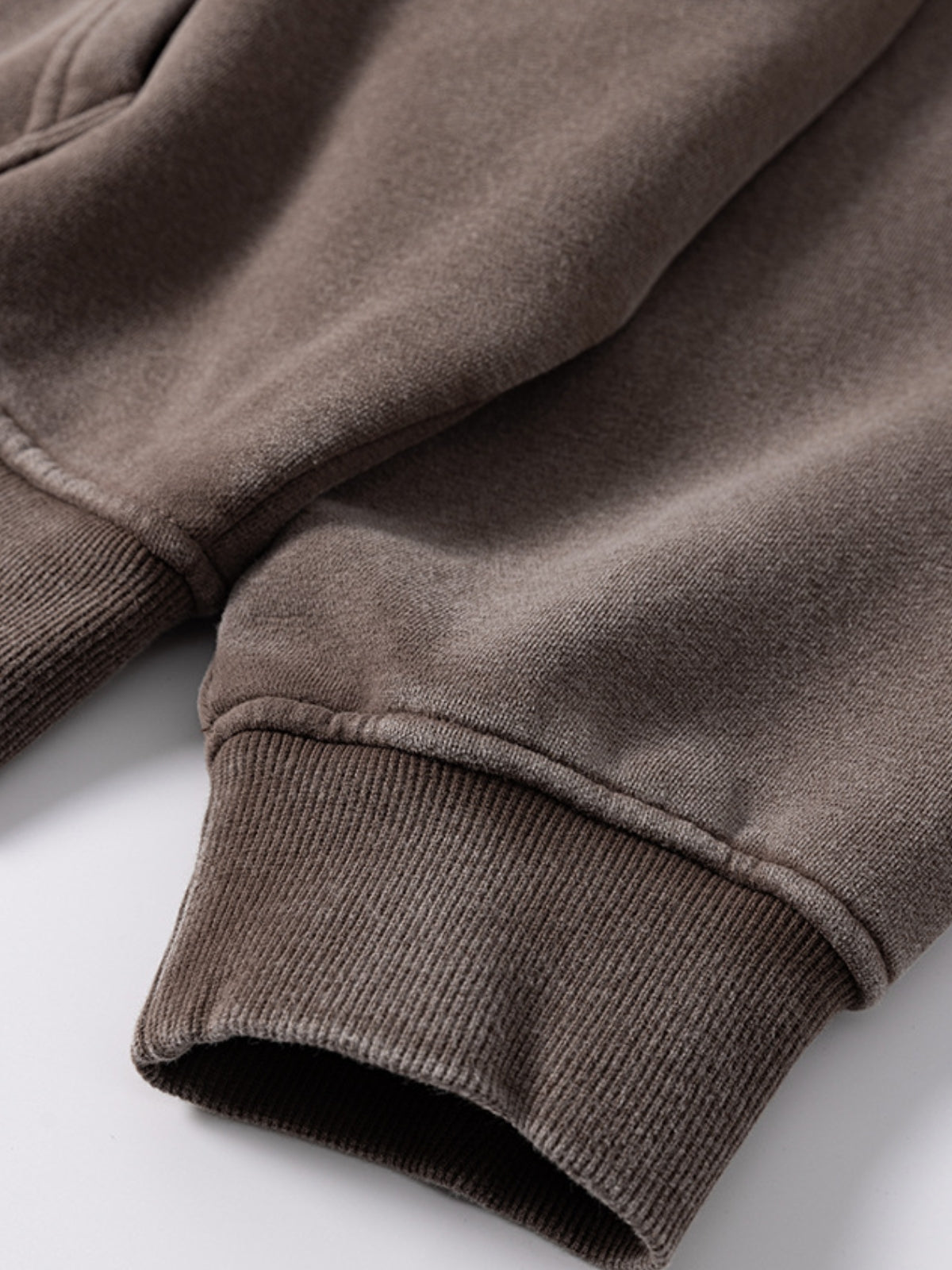 BASICOS - Oversized Basic Premium Zip Up Hoodie